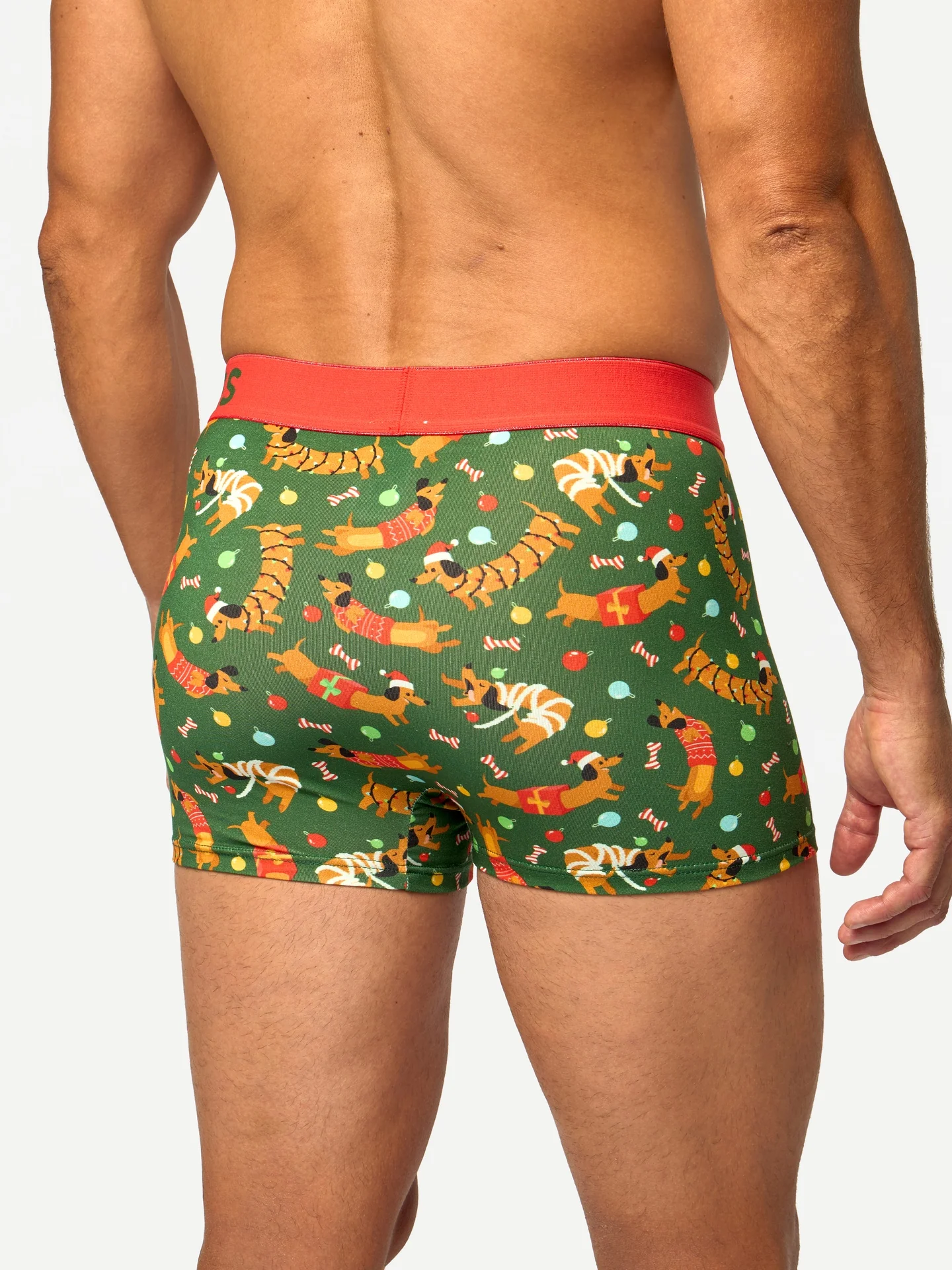 Bóxeres de pierna corta para hombre Perro salchicha y regalos - Image 2