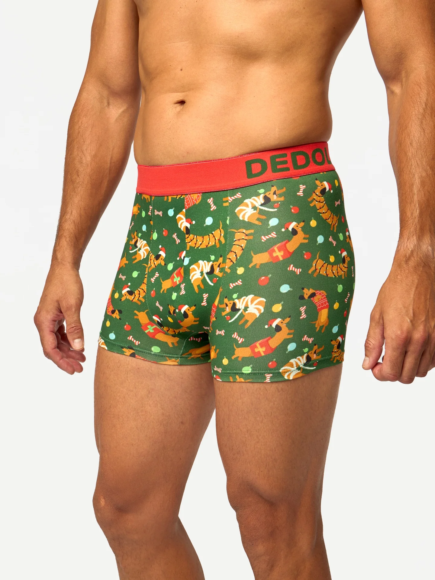Bóxeres de pierna corta para hombre Perro salchicha y regalos - Image 4