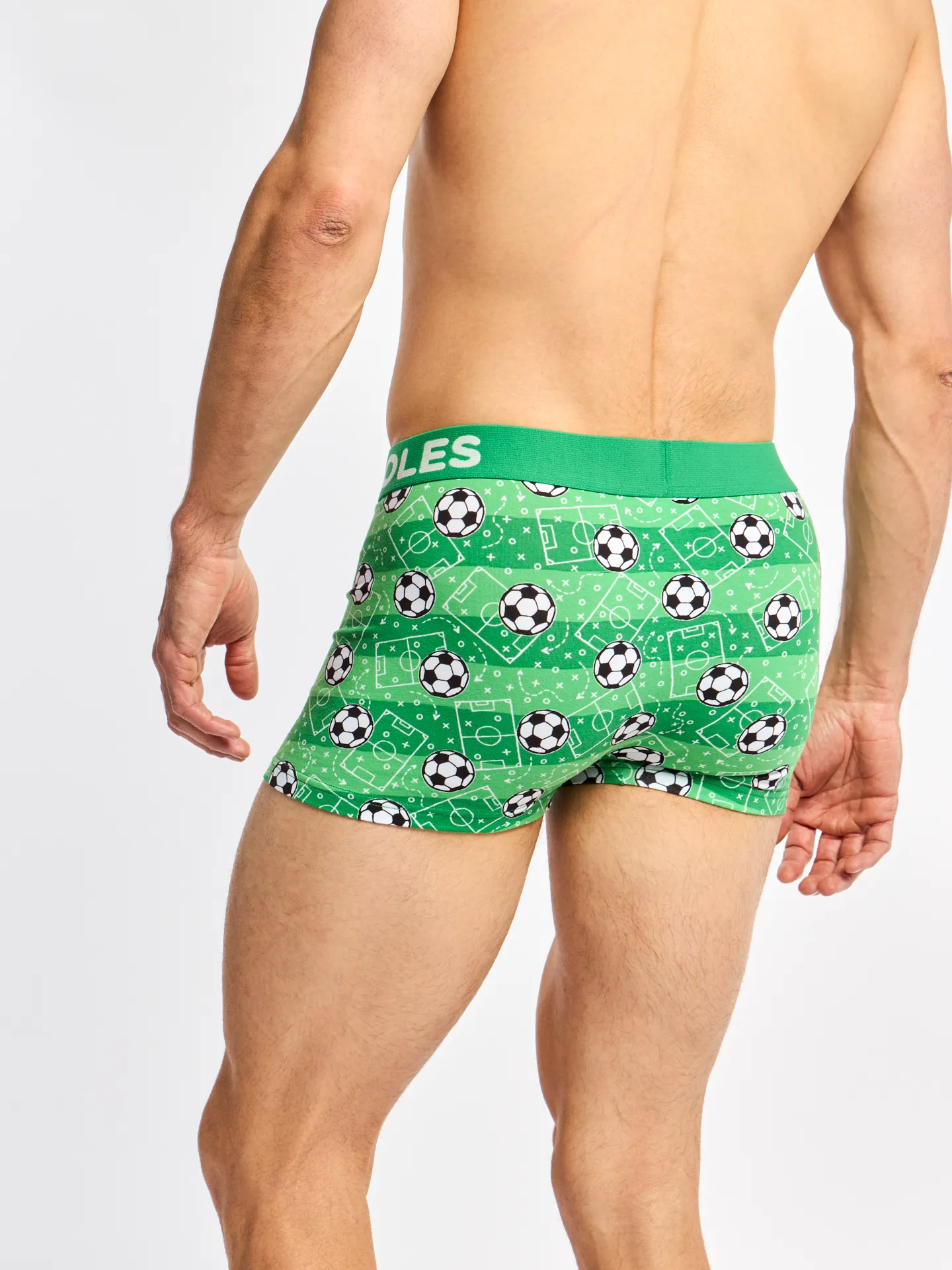 Bóxeres de pierna corta para hombre Campo de fútbol - Image 3