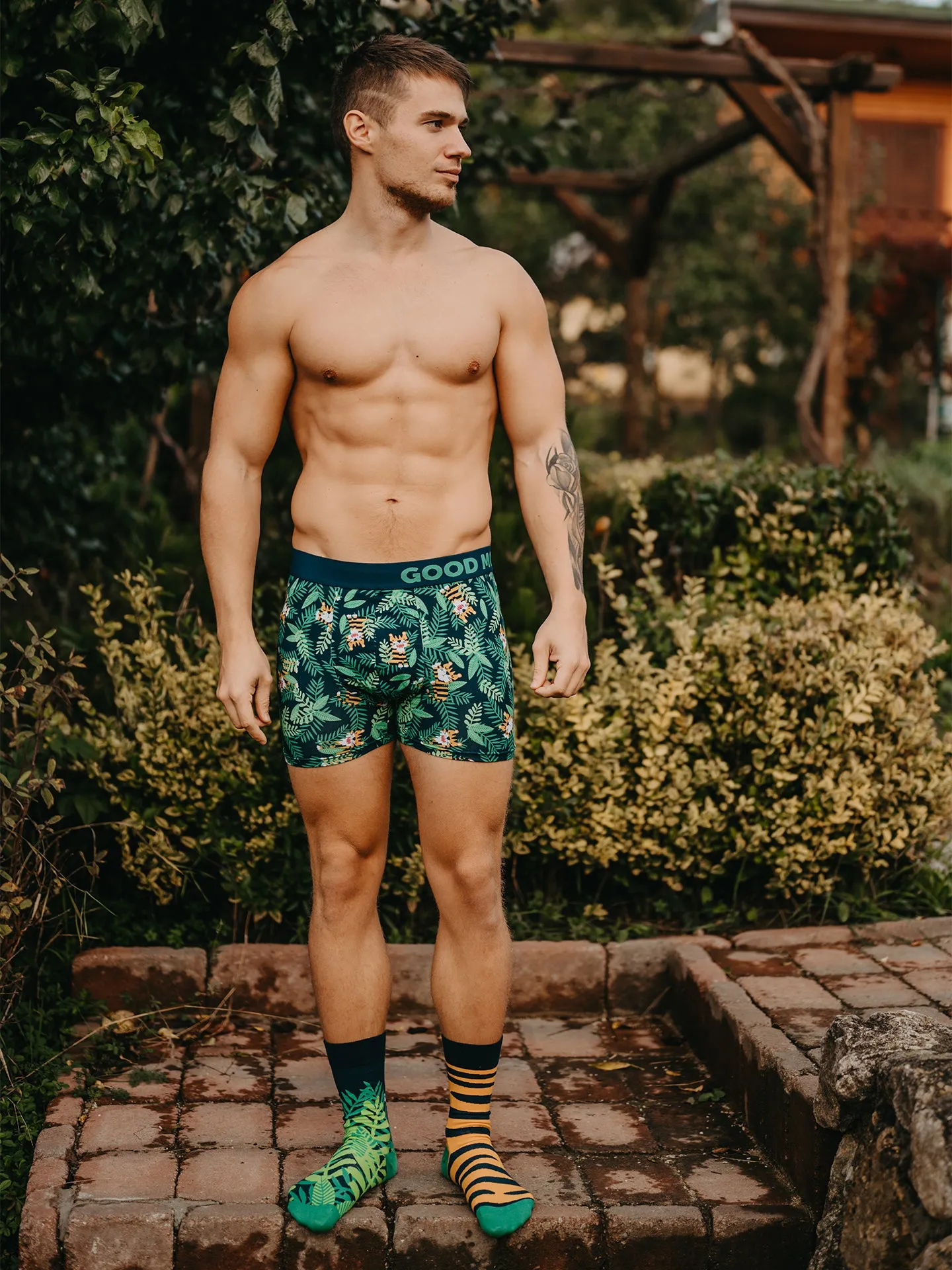 Bóxeres alegres para hombre Tigre - Image 5
