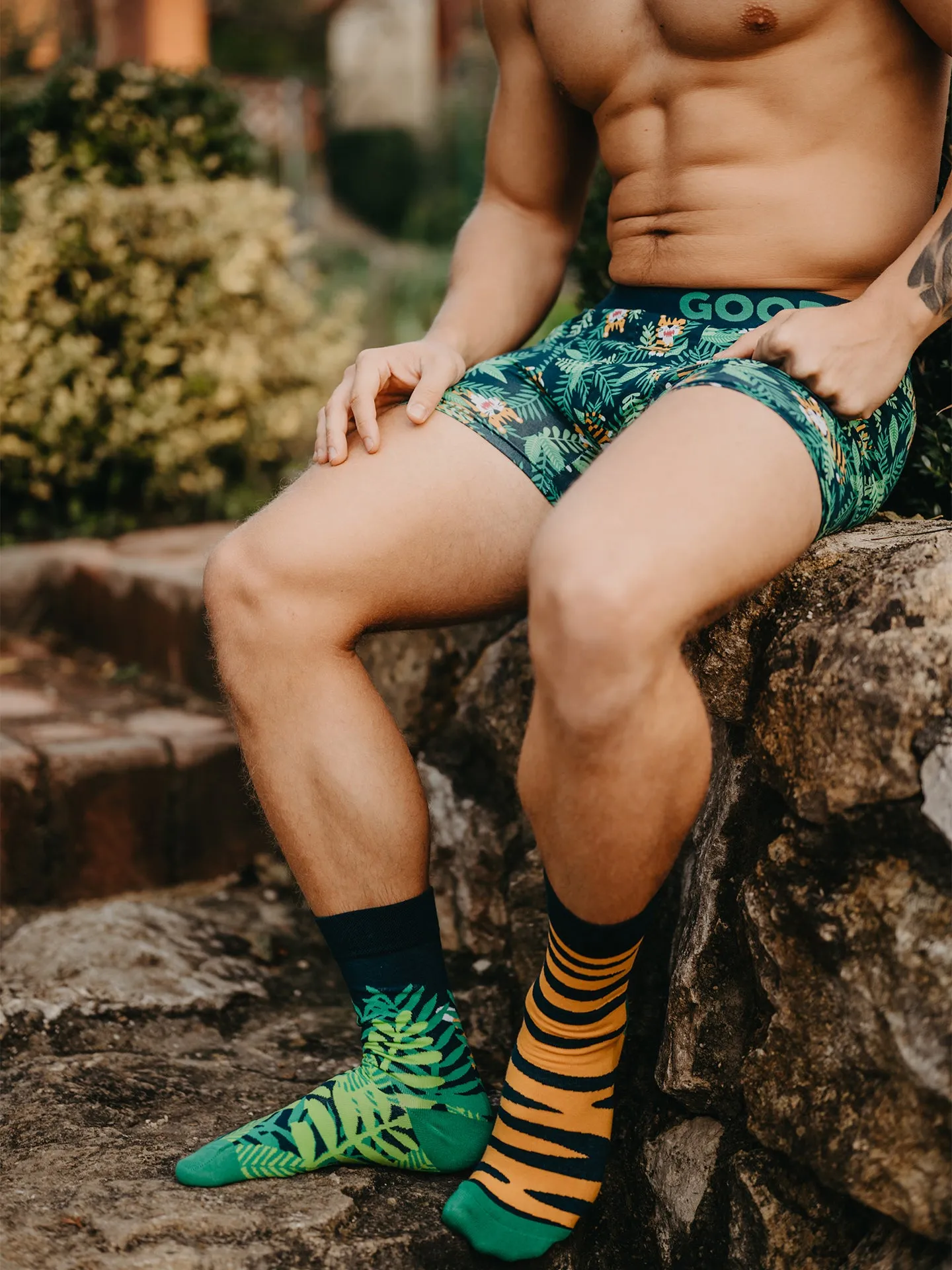 Bóxeres alegres para hombre Tigre - Image 7