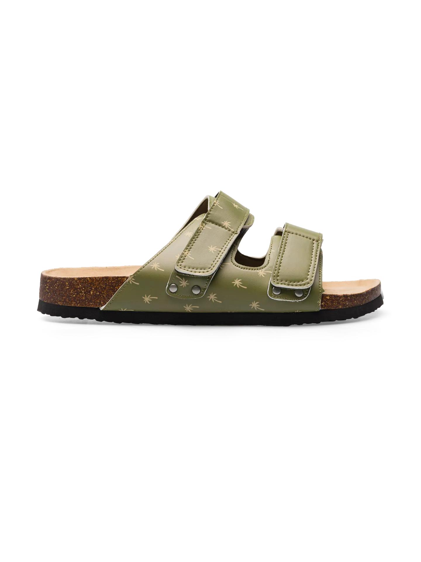 Sandalias con suela de corcho para hombre Palmeras - Image 3