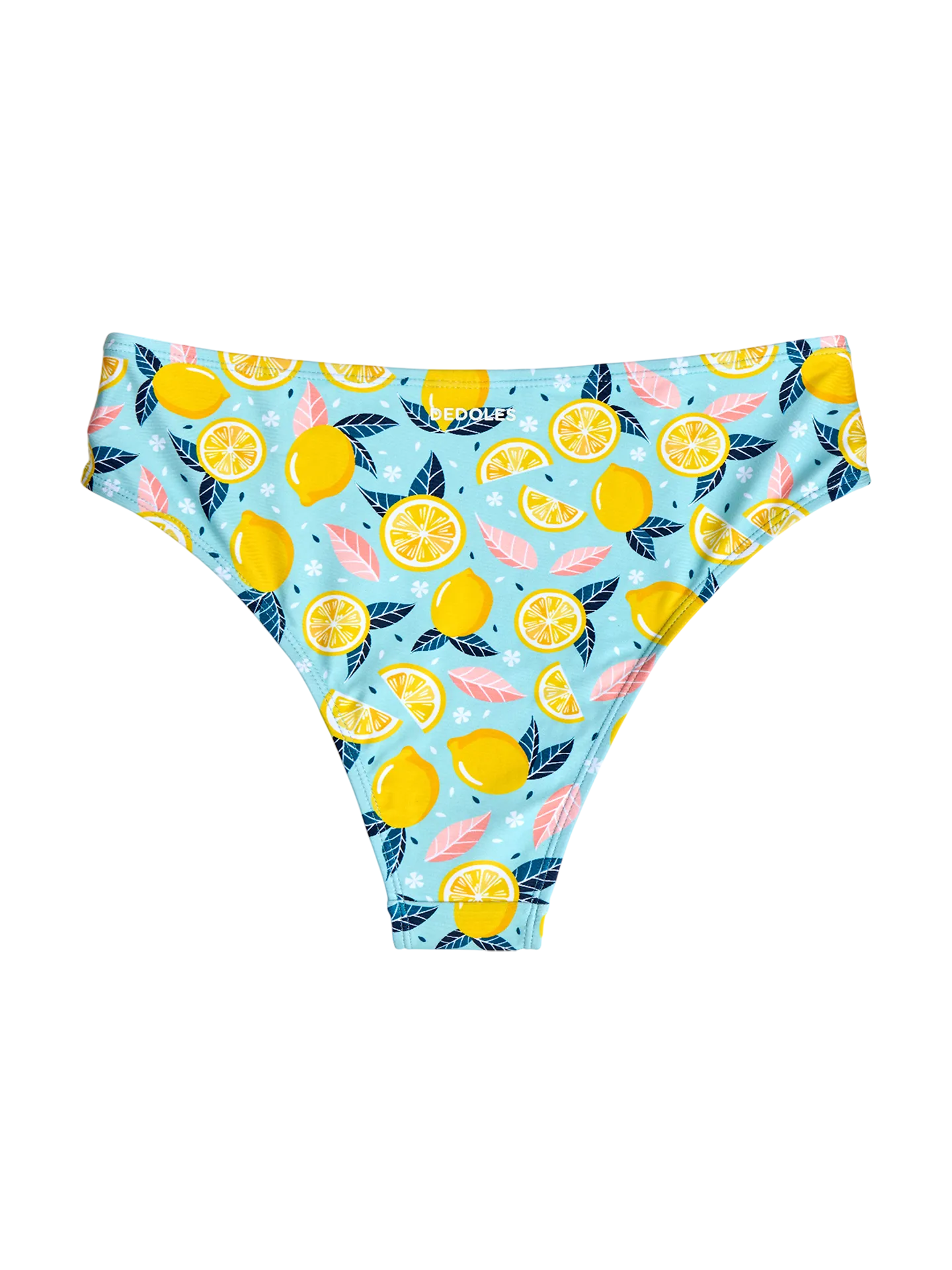 Bragas de bikini de cintura media Limones de verano - Image 4