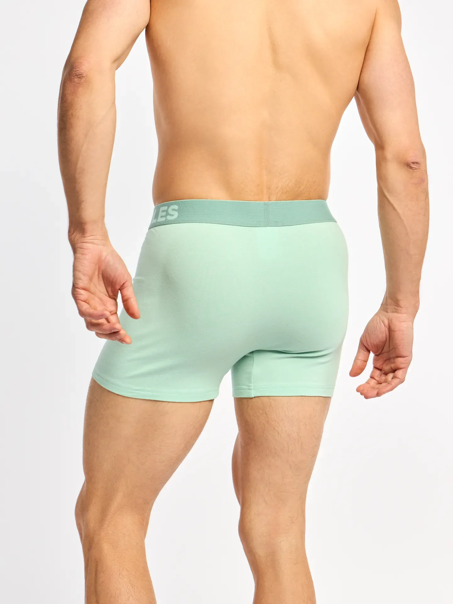Bóxeres para hombre Verde menta - Image 3