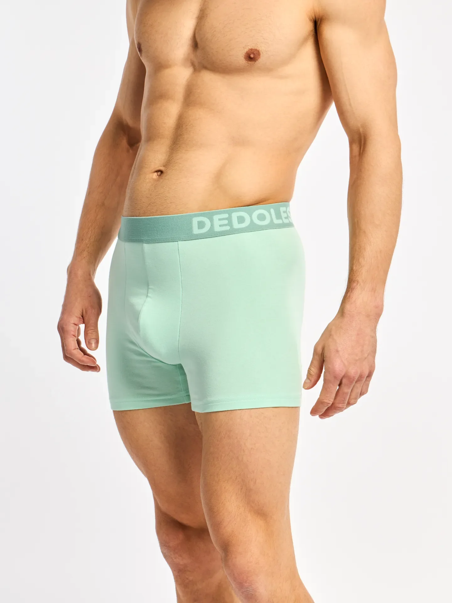 Bóxeres para hombre Verde menta - Image 4