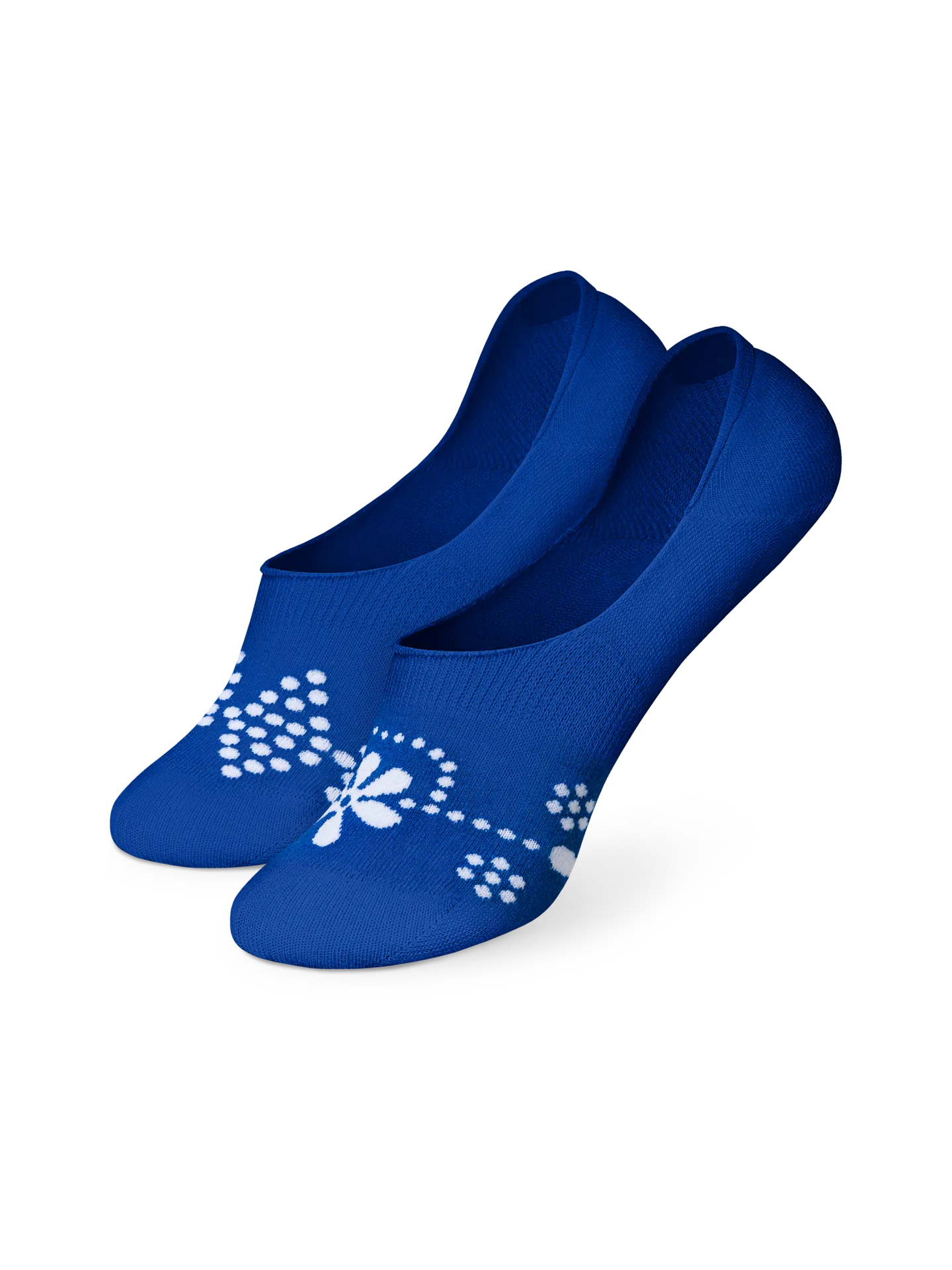 Calcetines invisibles alegres Estampado azul