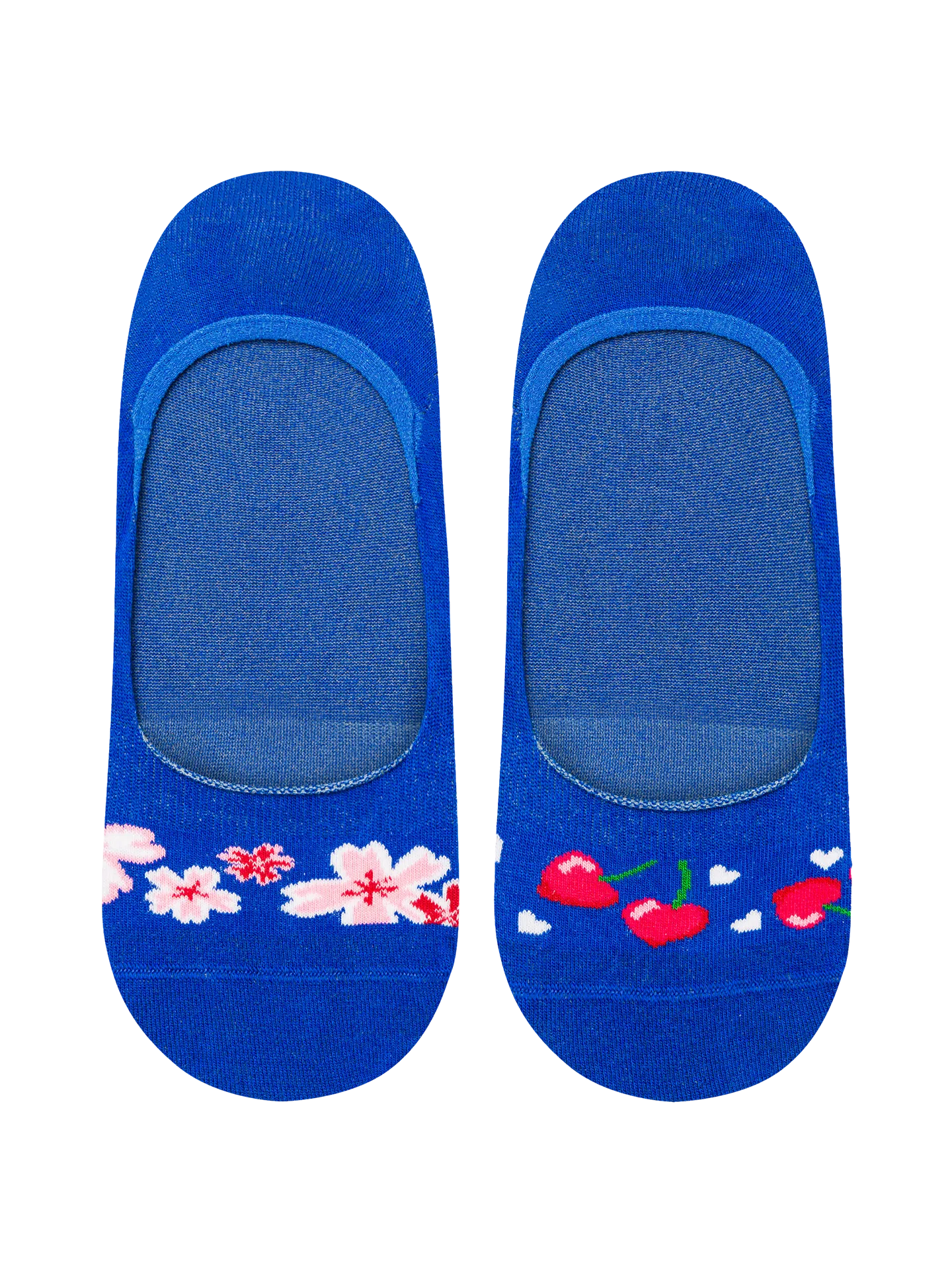 Calcetines invisibles alegres Amor por las cerezas