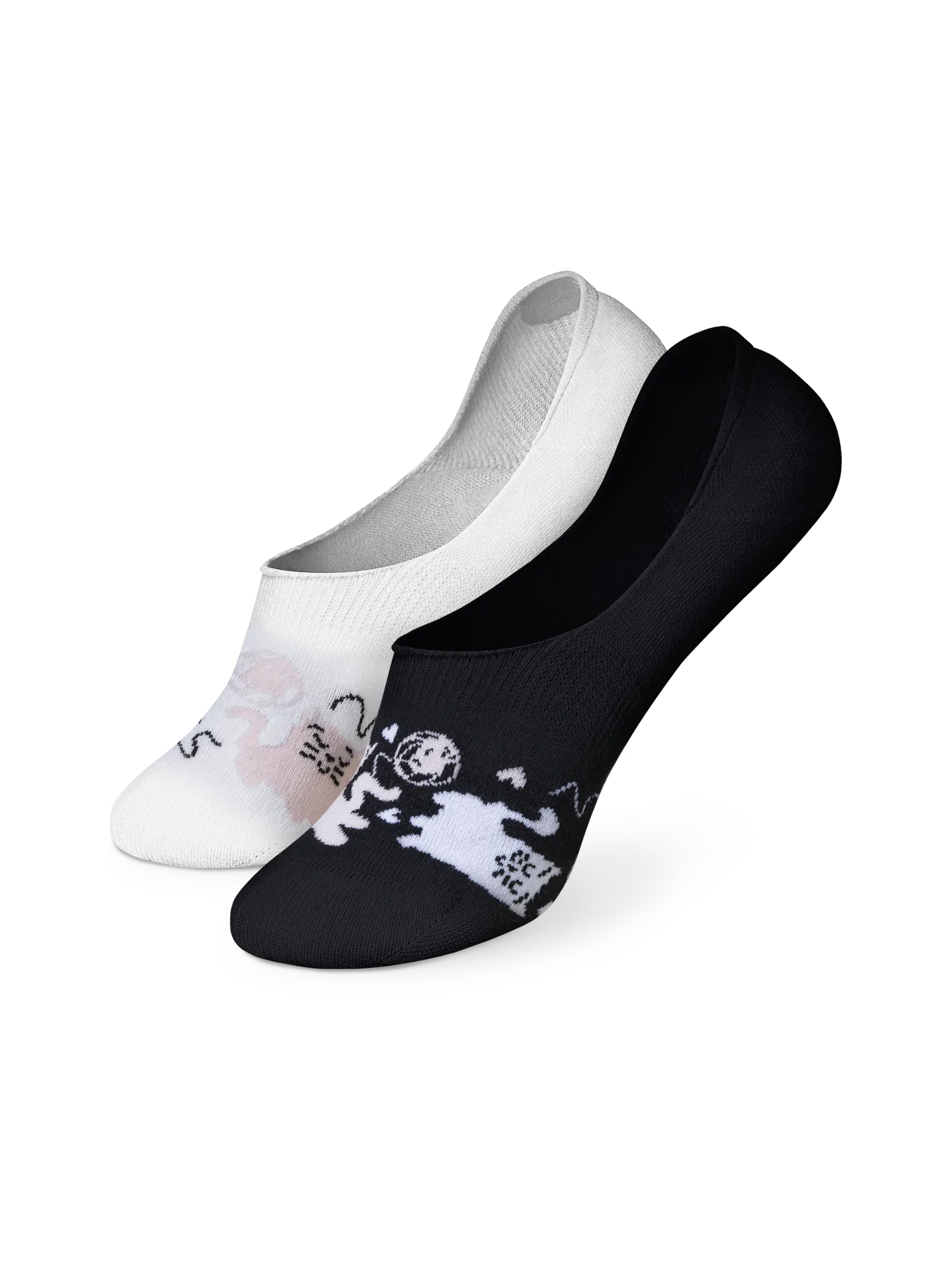Calcetines invisibles alegres Gatitos durmientes