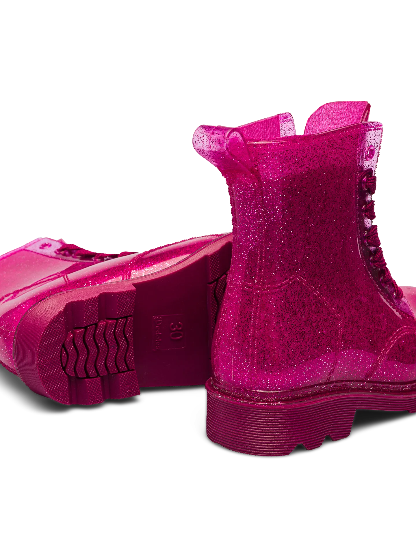 Botas de agua infantiles Purpurina rosa - Image 3