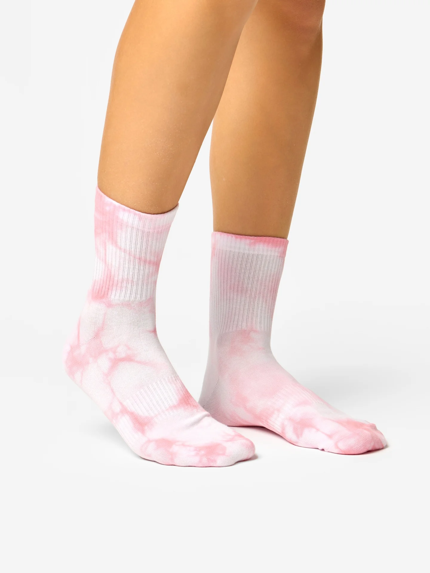 Calcetines de deporte Rosa efecto desteñido - Image 2