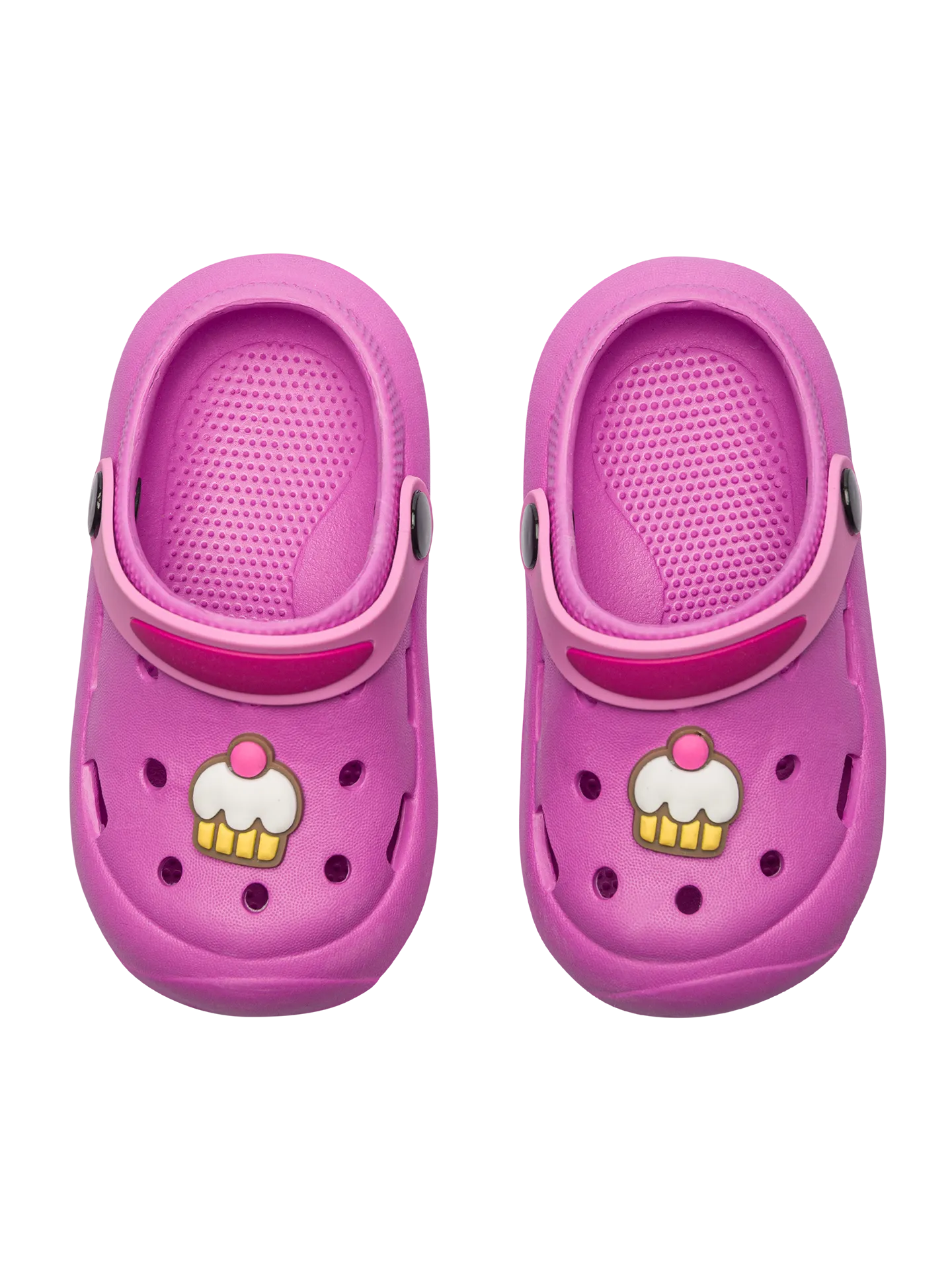 Zuecos infantiles morado