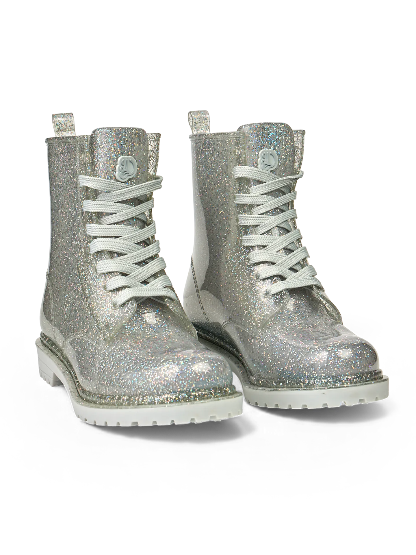 Botas de agua para mujer Purpurina arco iris perfumado