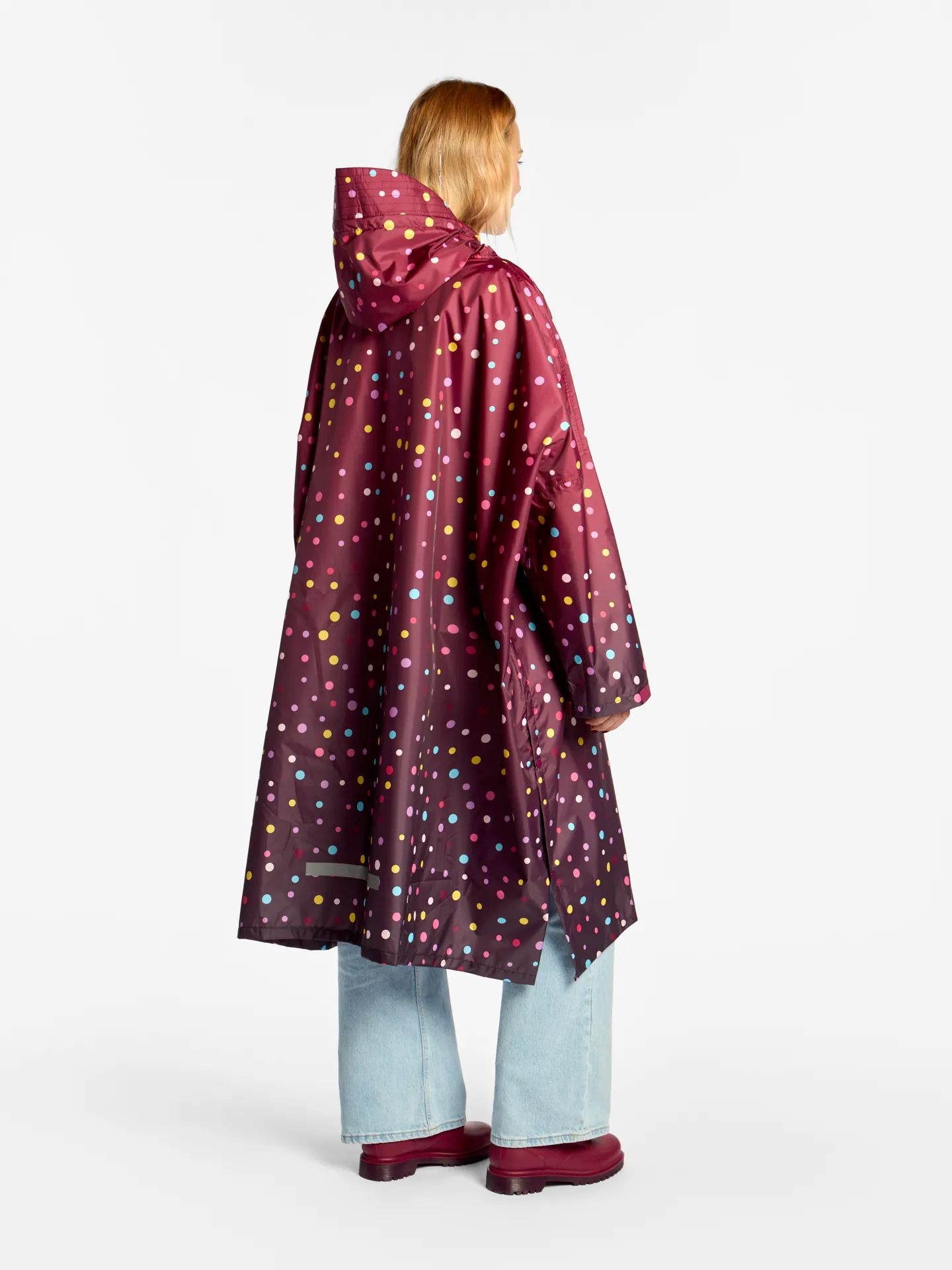Impermeable Lunares burdeos - Image 5