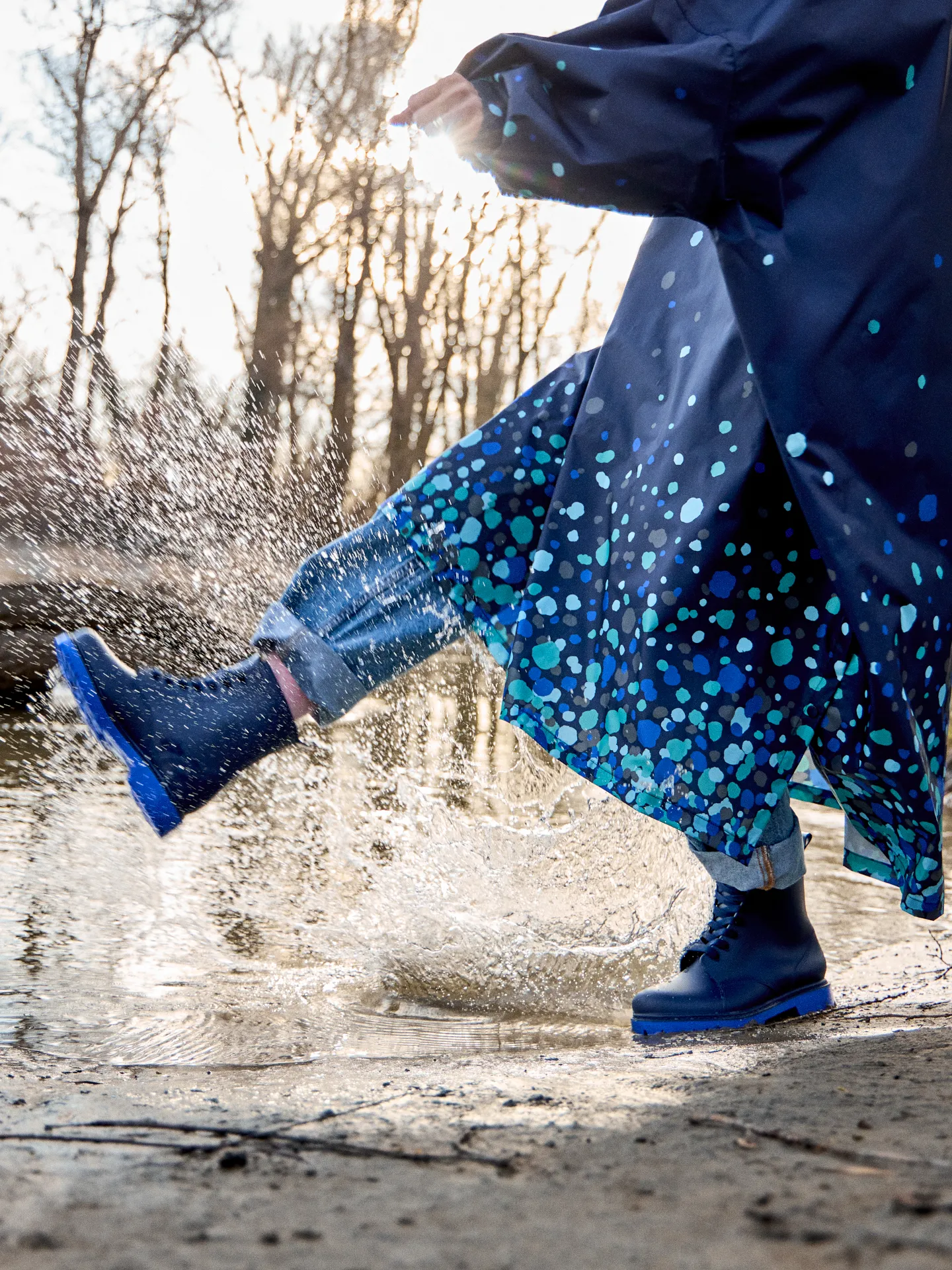 Impermeable alegre Gotas de lluvia - Image 10
