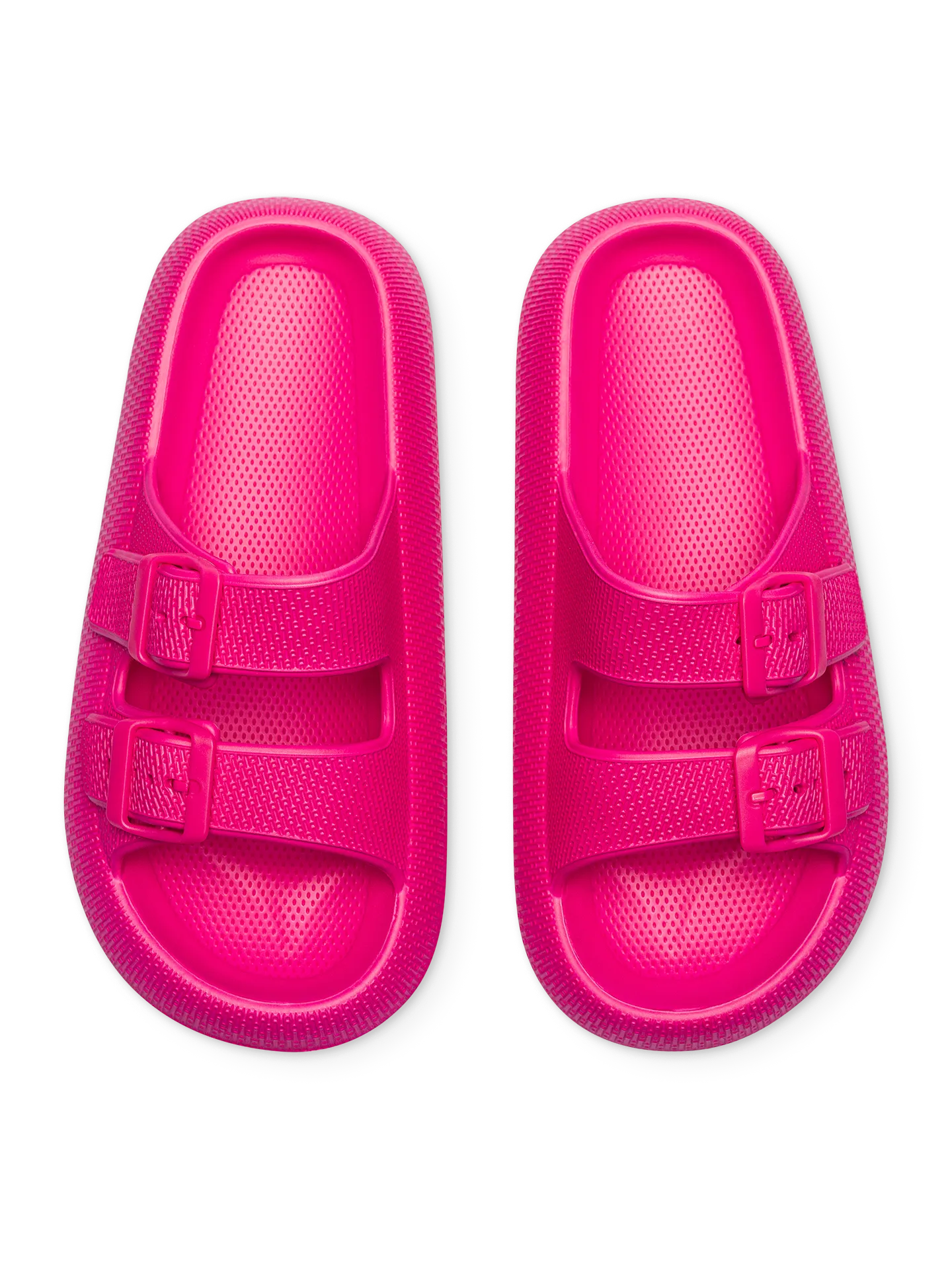 Sandalias con plataforma para mujer Rosa frambuesa
