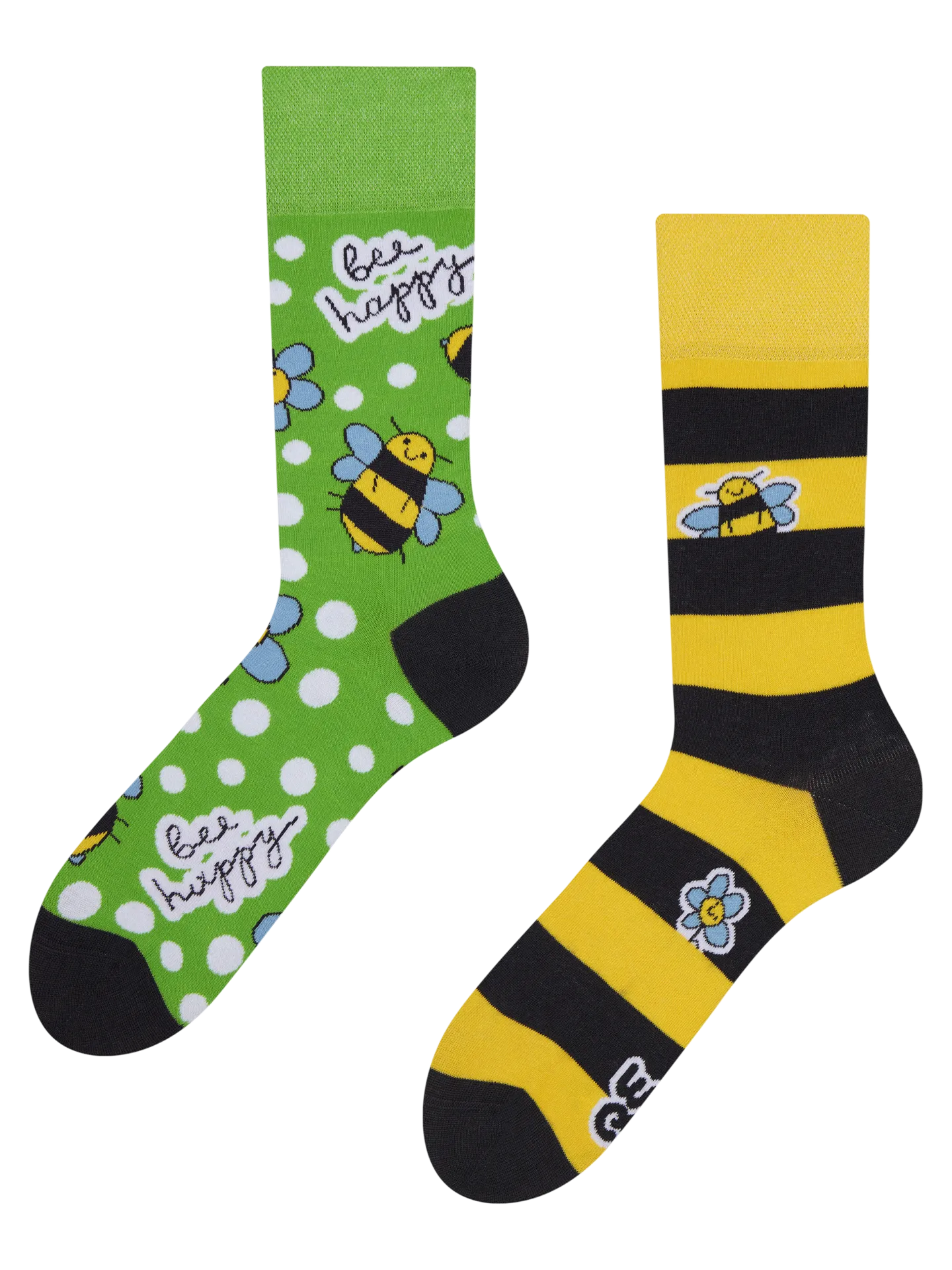 Calcetines alegres Abeja feliz