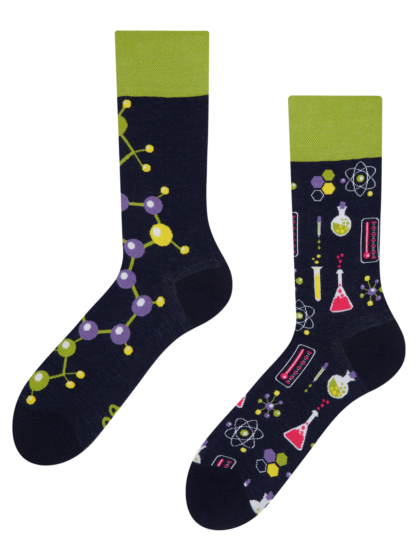 Calcetines alegres Química