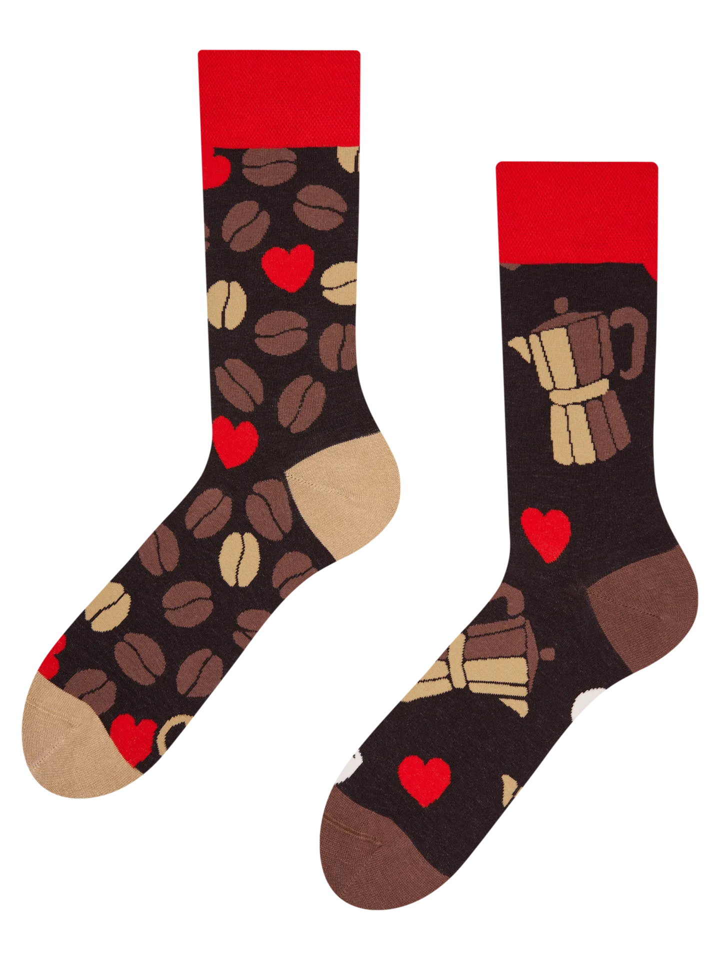 Calcetines alegres Amor cafetero
