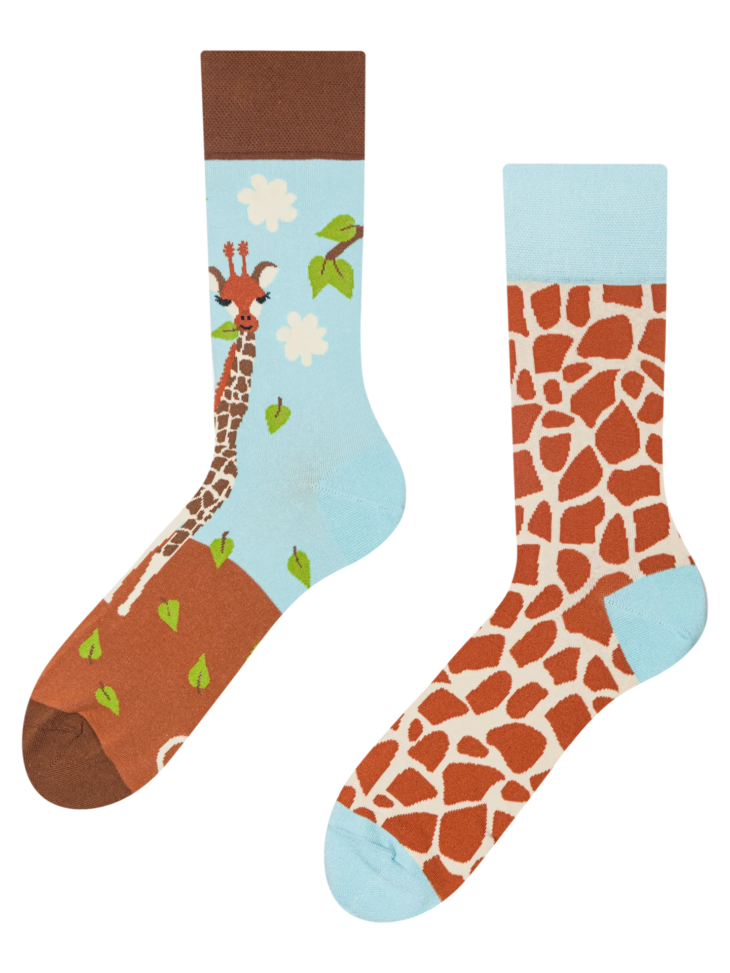 Calcetines alegres Linda jirafa