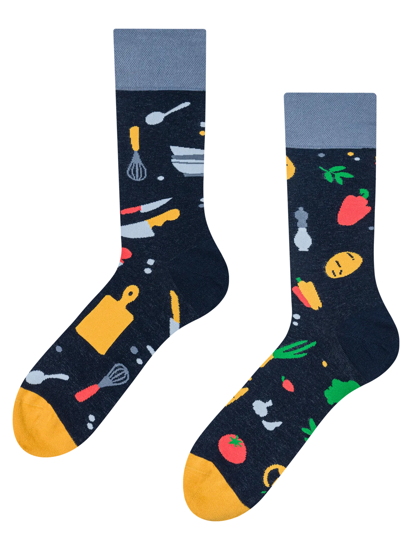 Calcetines alegres Cocina sana