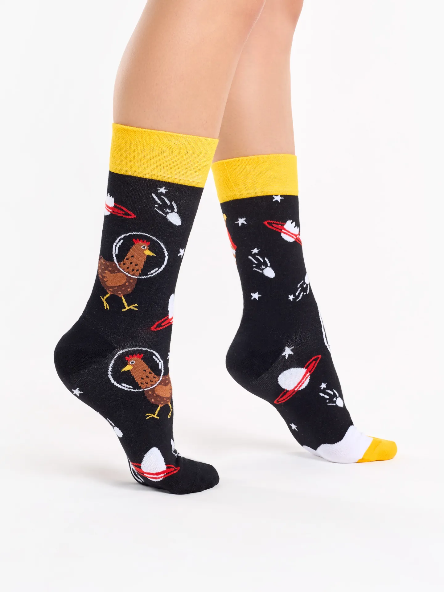 Calcetines alegres Gallina astronauta - Image 3