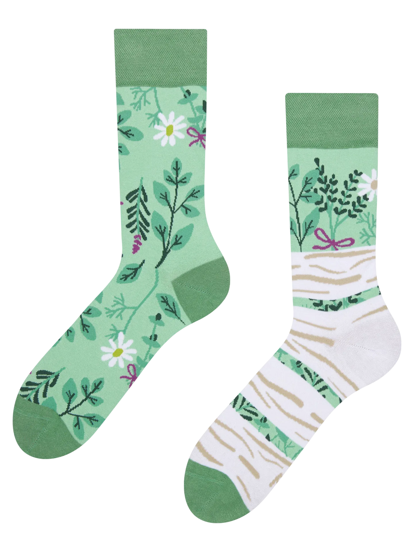 Calcetines alegres Hierbas