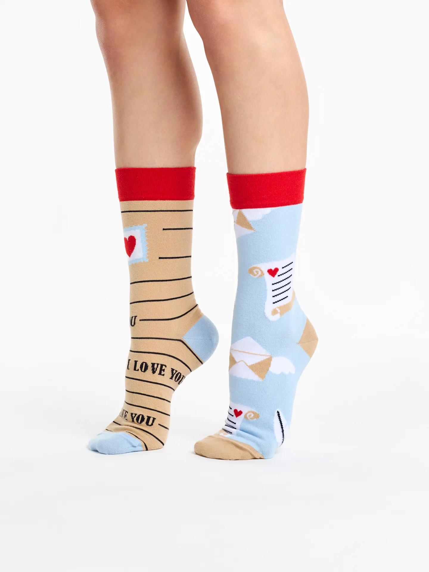 Calcetines alegres Cartas de amor - Image 2