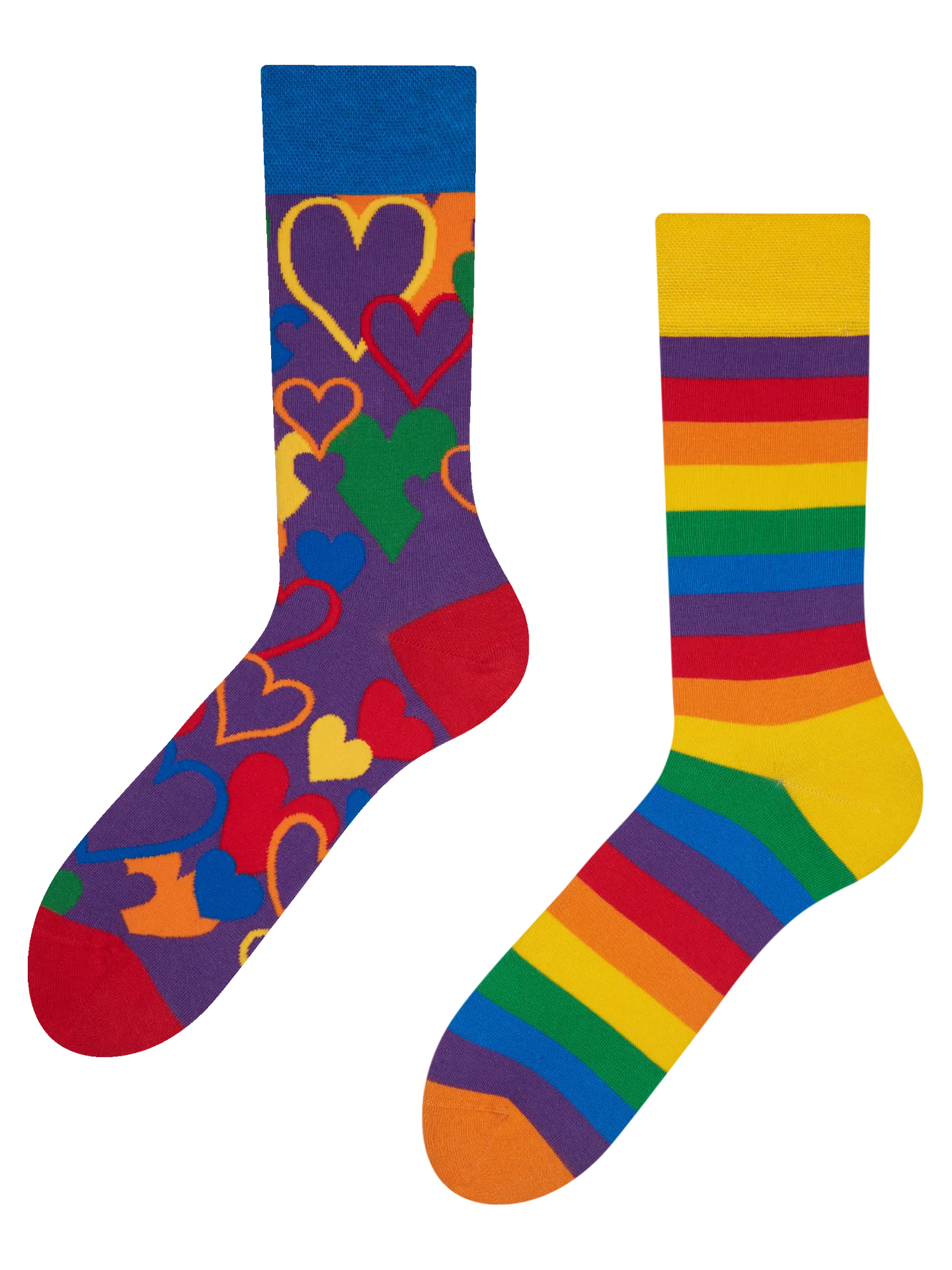 Calcetines alegres Amor multicolor