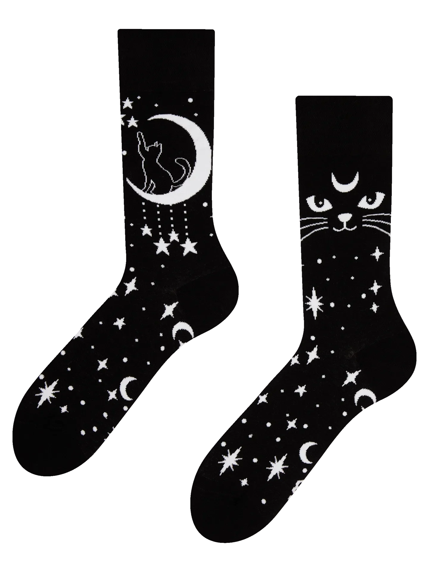 Calcetines alegres Gato místico