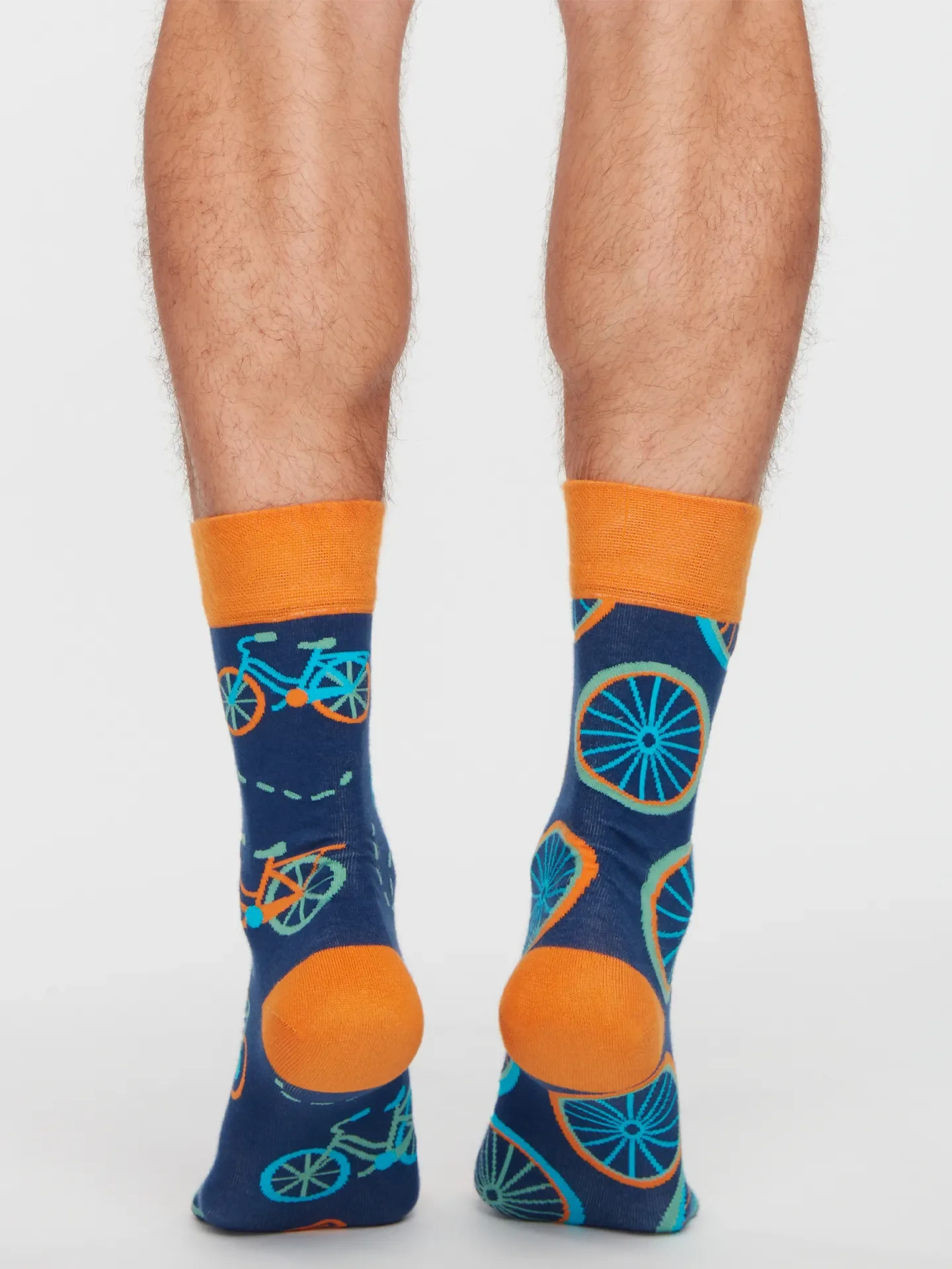 Calcetines alegres Bicicleta naranja - Image 3