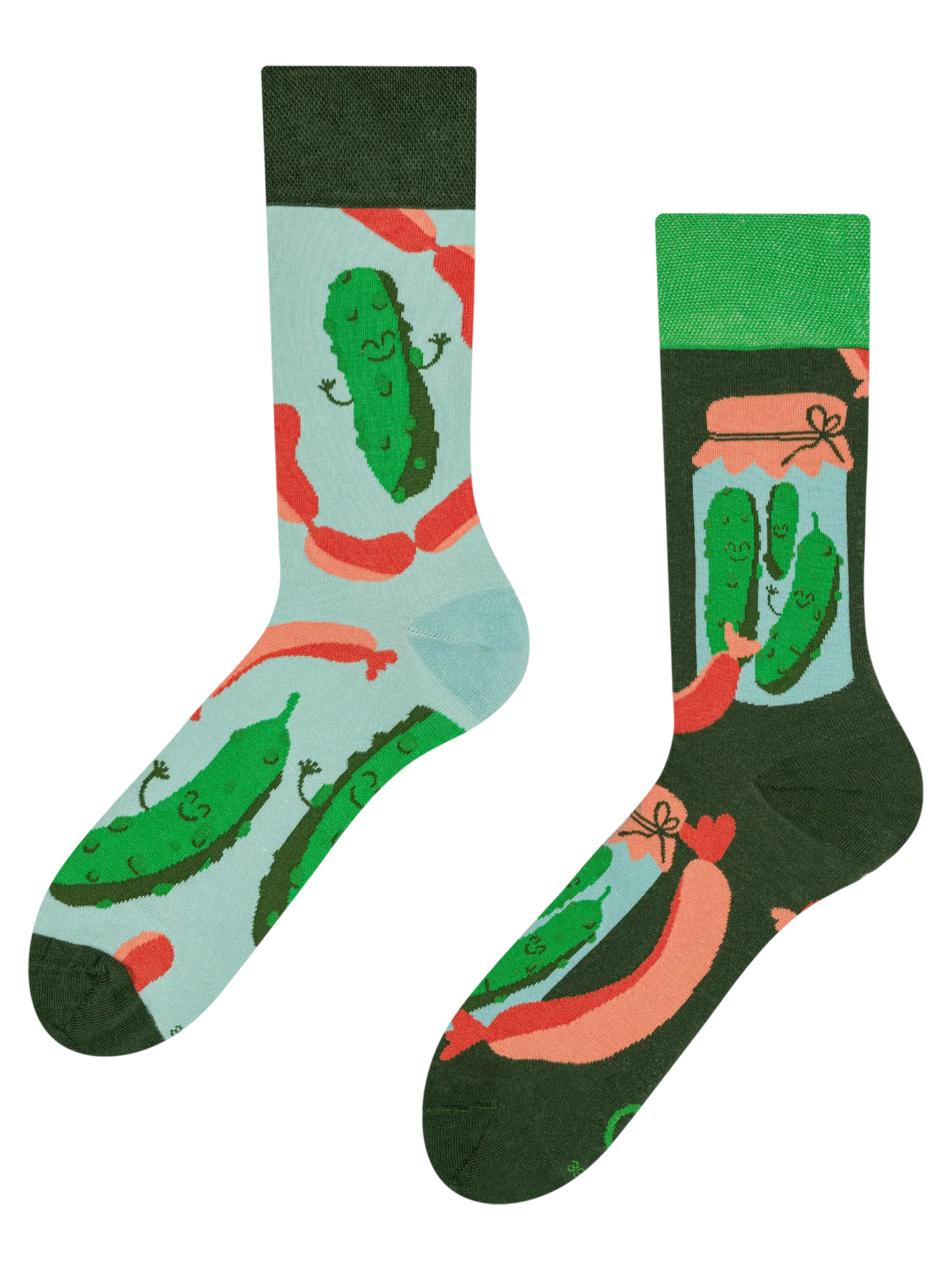 Calcetines alegres Pepinillos