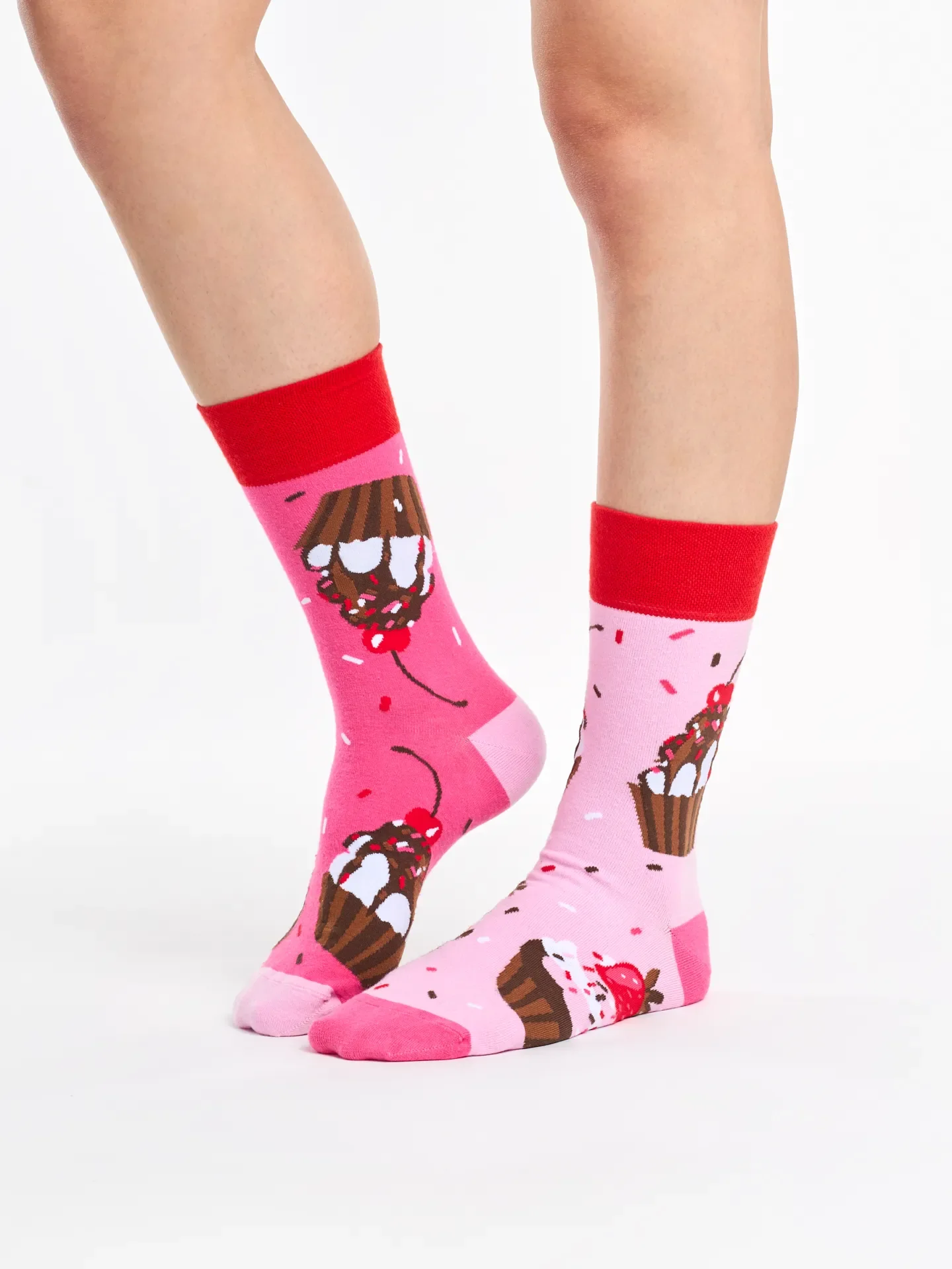 Calcetines alegres Cupcakes rosa - Image 2
