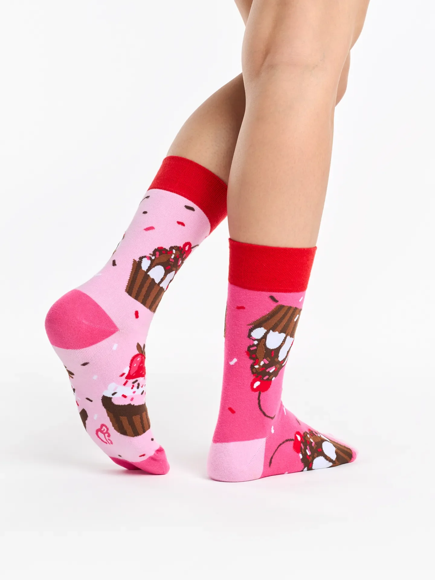 Calcetines alegres Cupcakes rosa - Image 3
