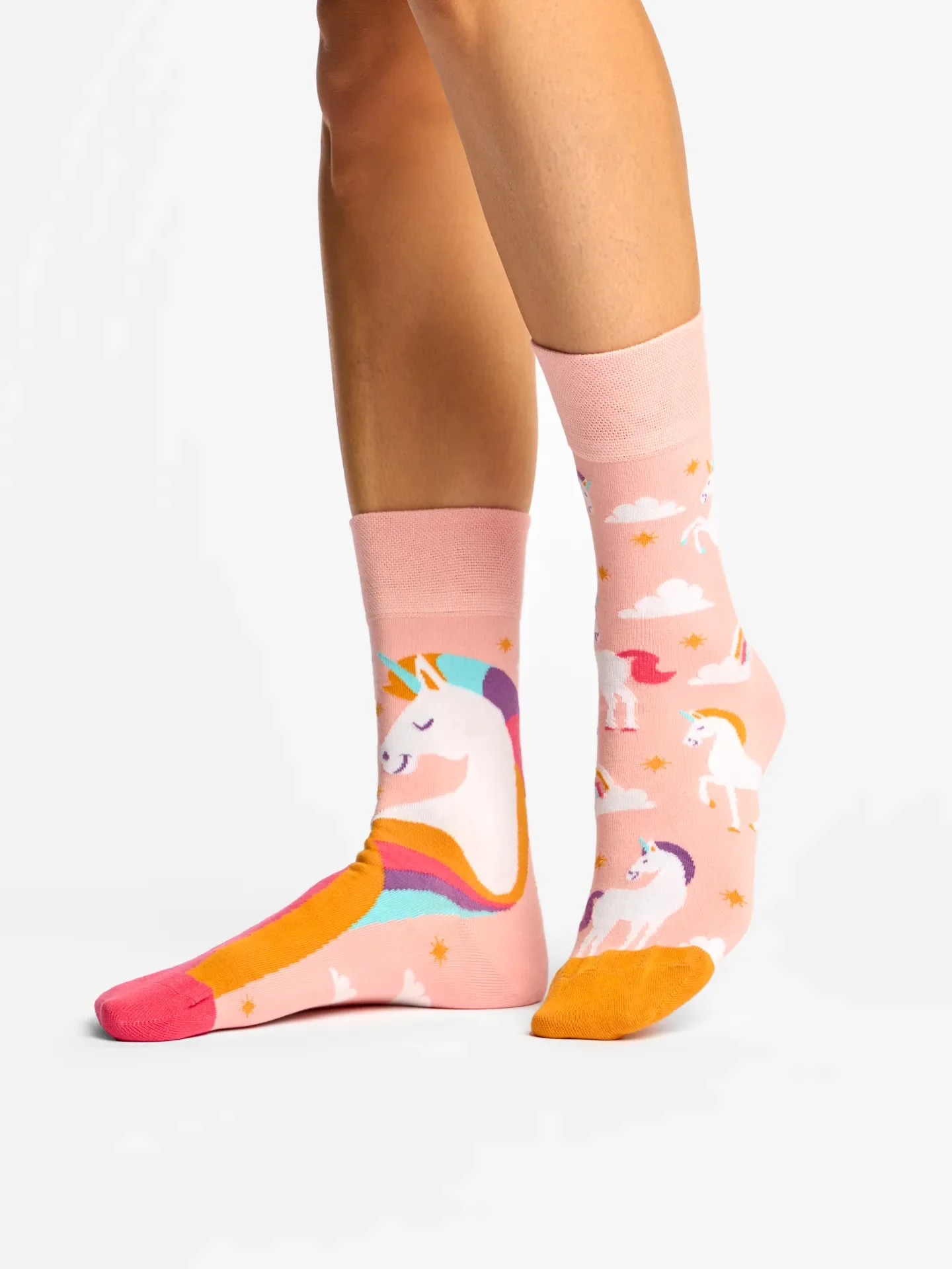 Calcetines alegres Unicornio en las nubes - Image 2
