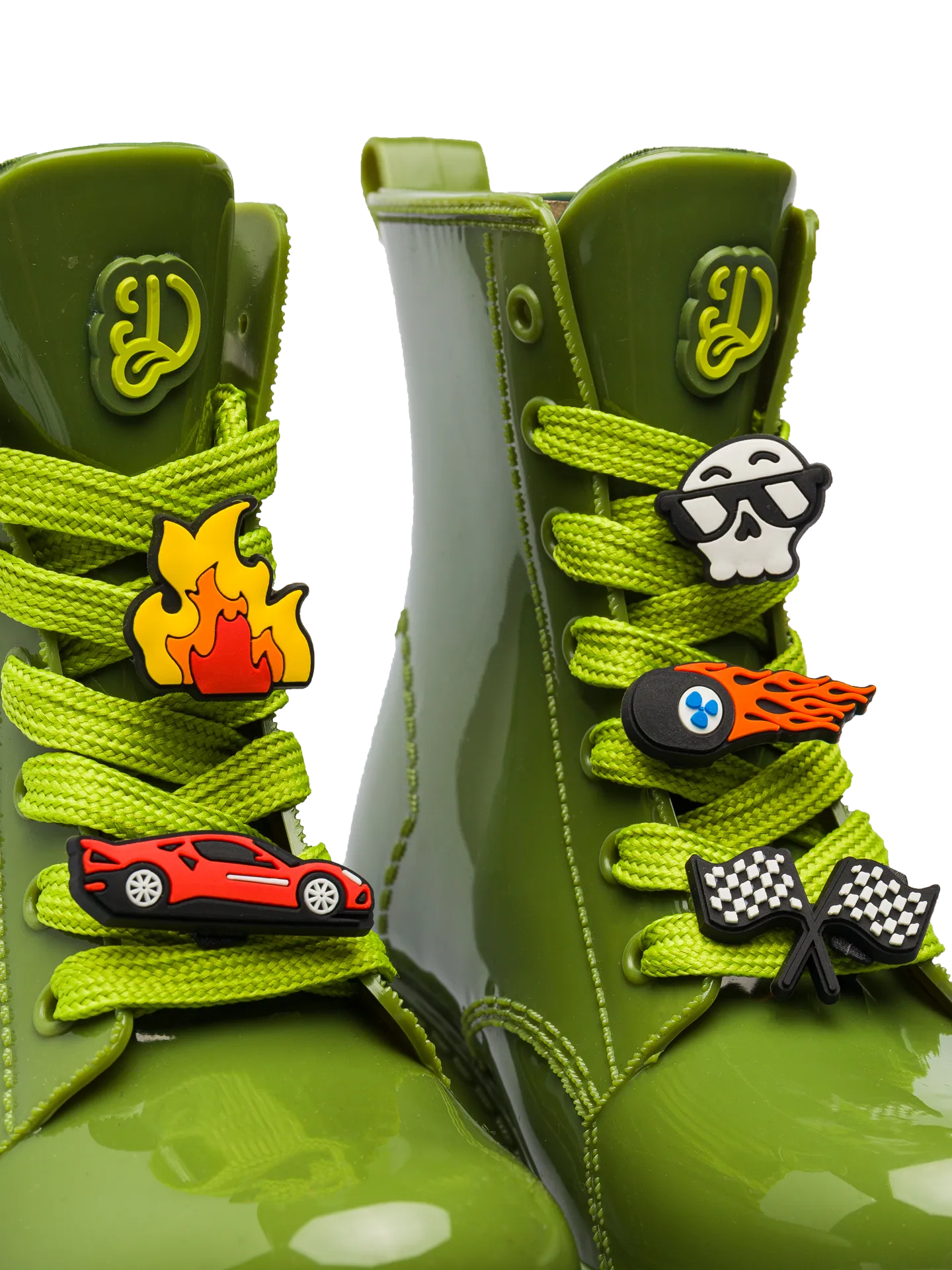 Adornos alegres para cordones, Piloto, 5 uds. - Image 2