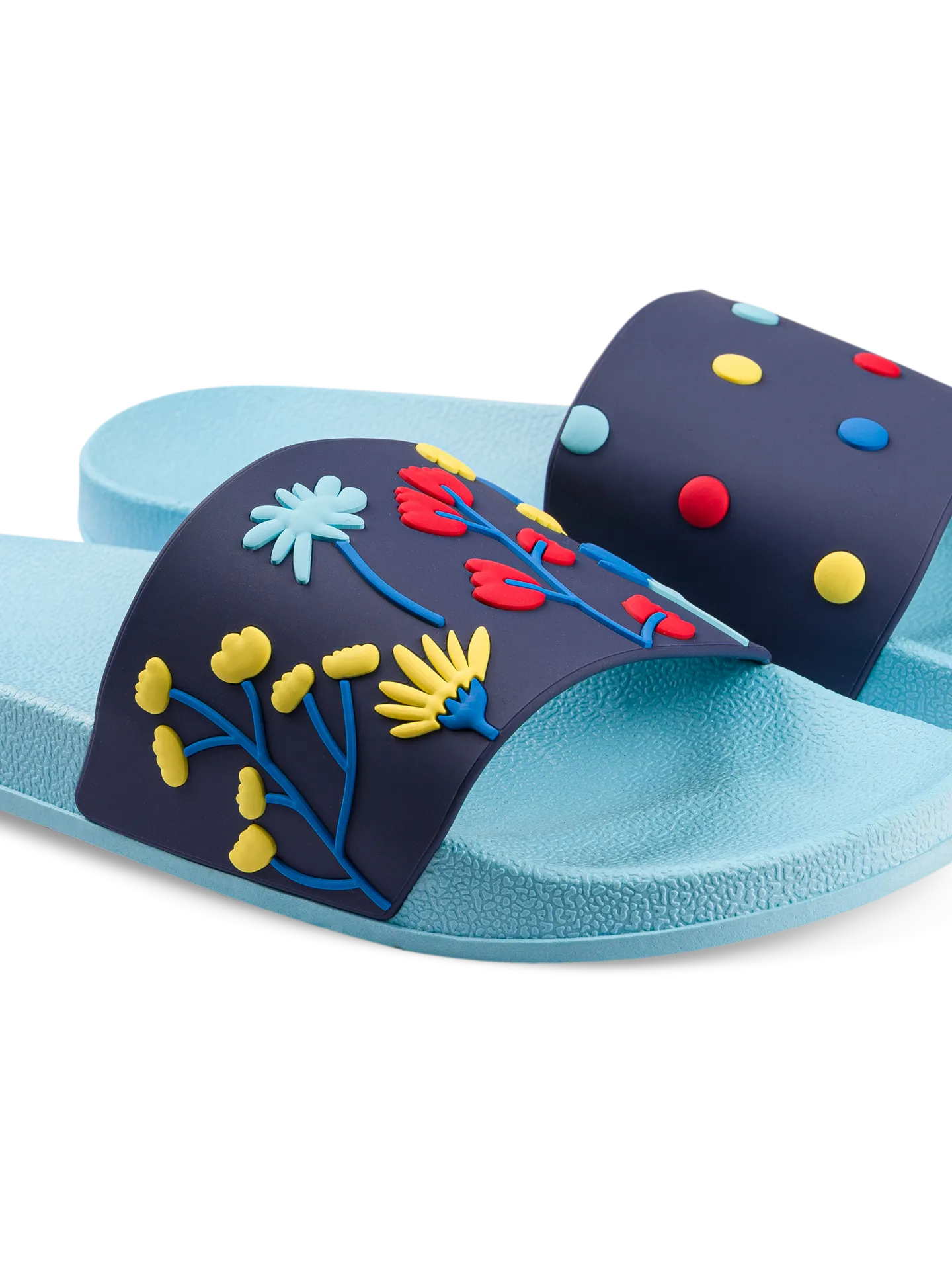 Chanclas alegres Flores en acuarela - Image 3