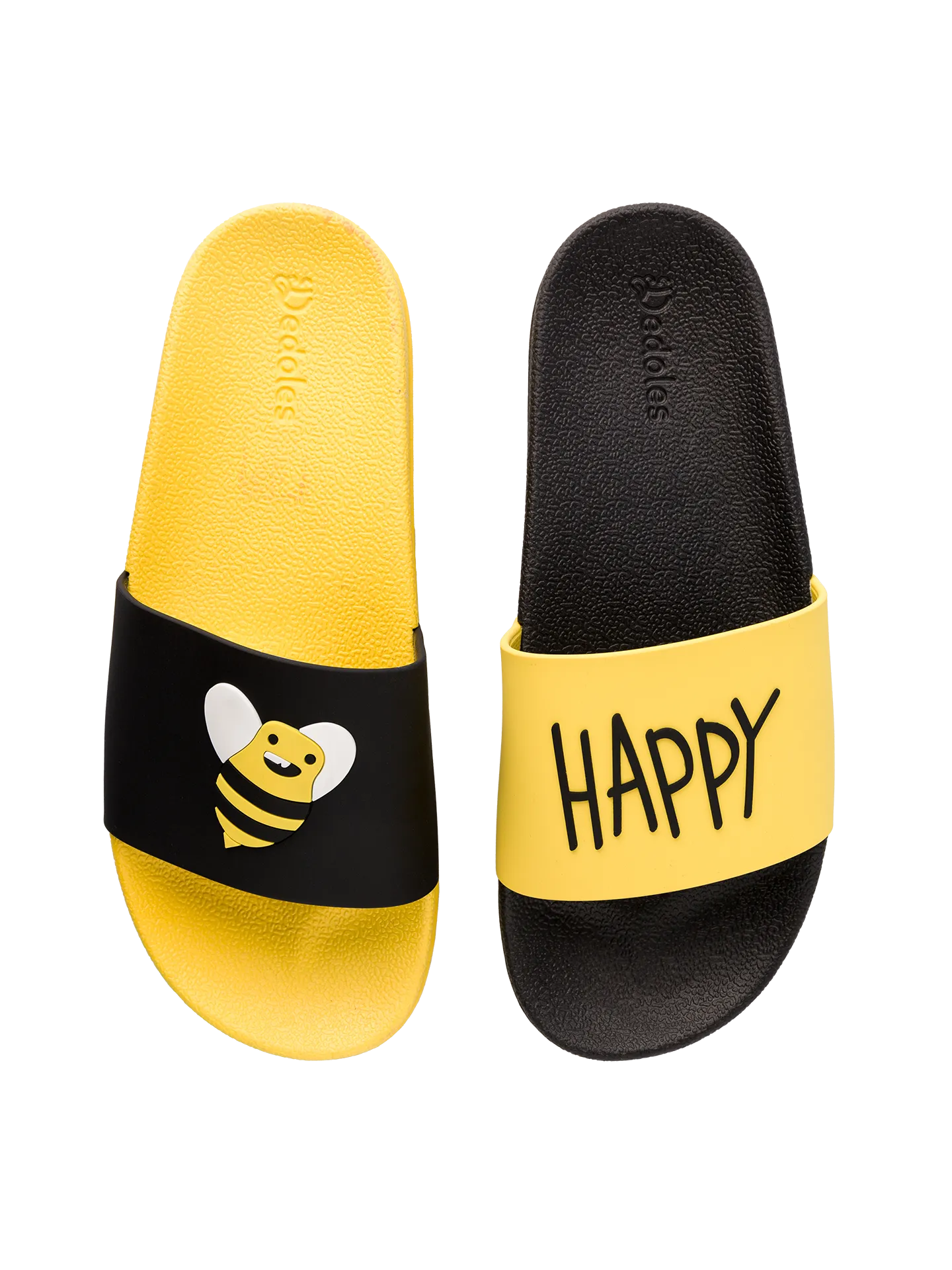 Chanclas alegres Sé feliz