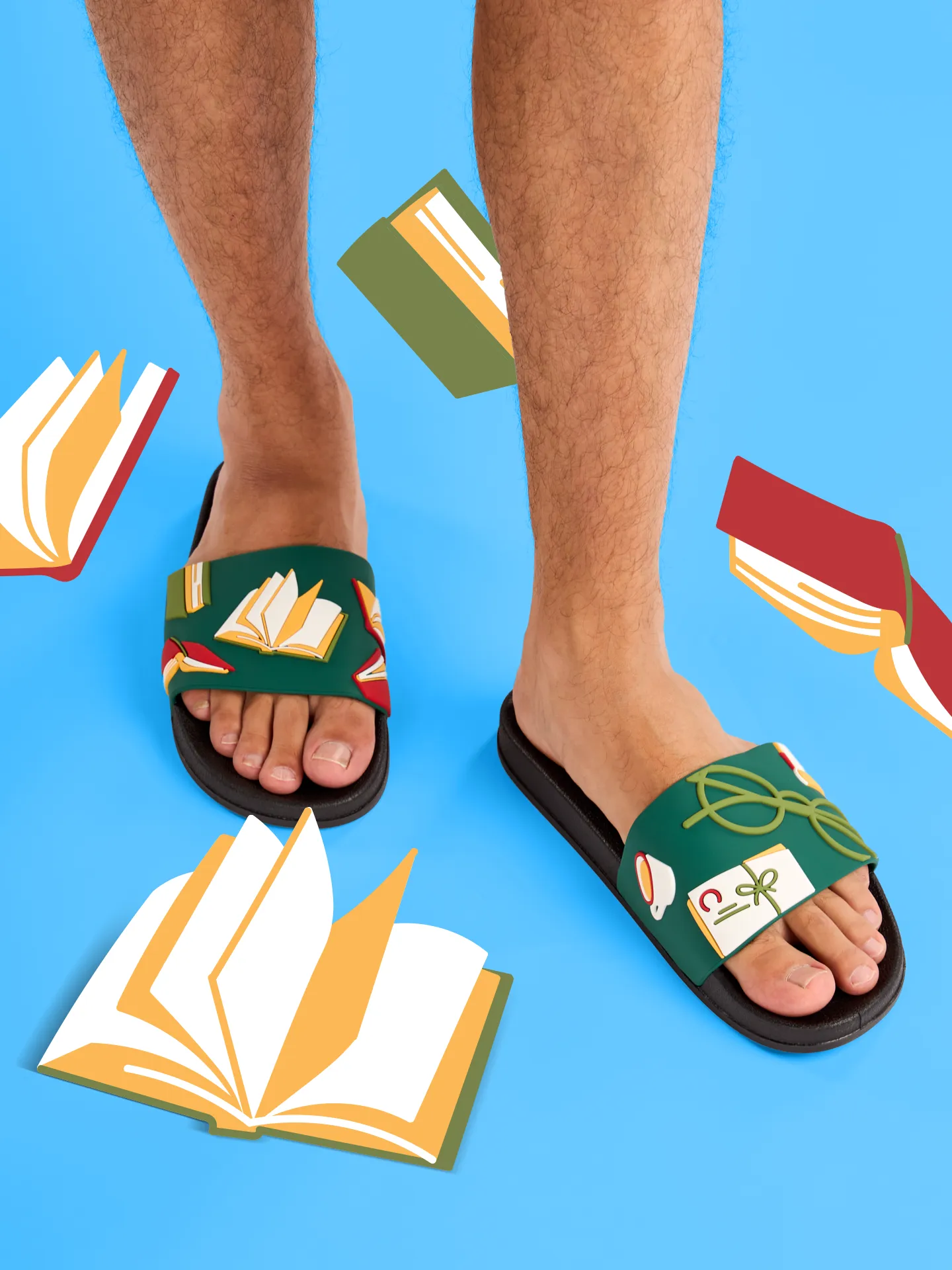 Chanclas alegres Amante de los libros - Image 7