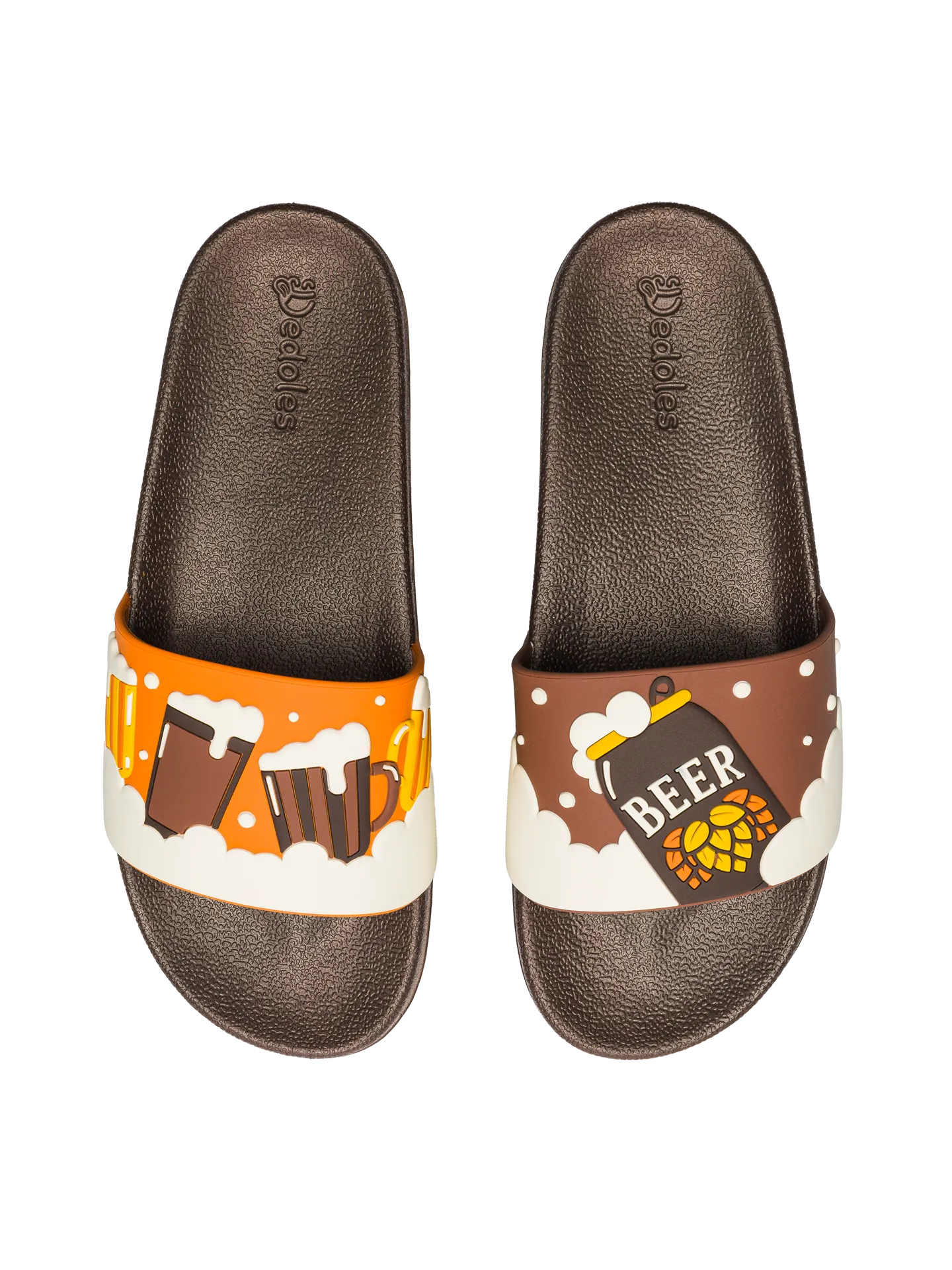 Chanclas alegres Cerveza negra