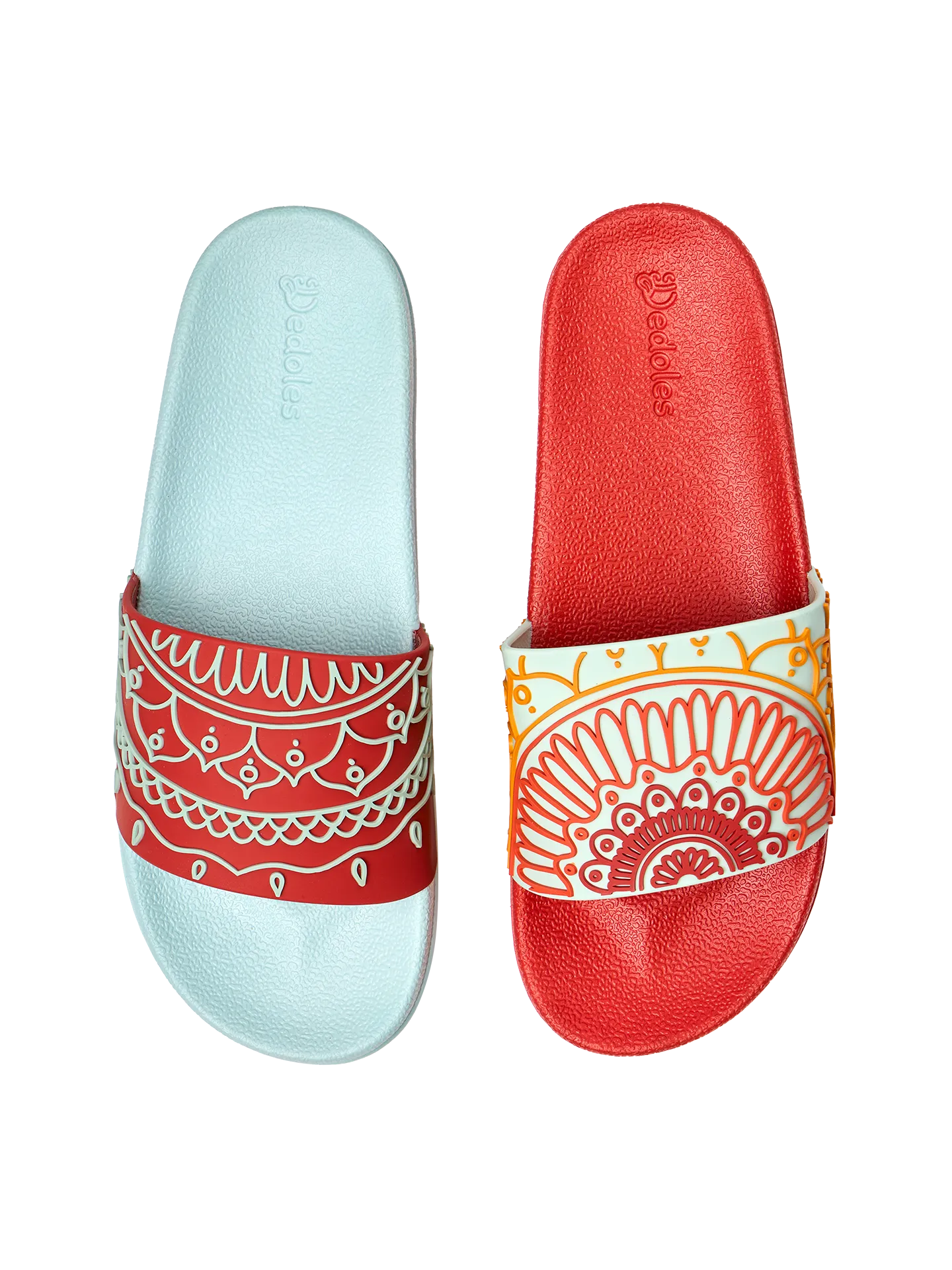 Chanclas alegres Mandala étnica
