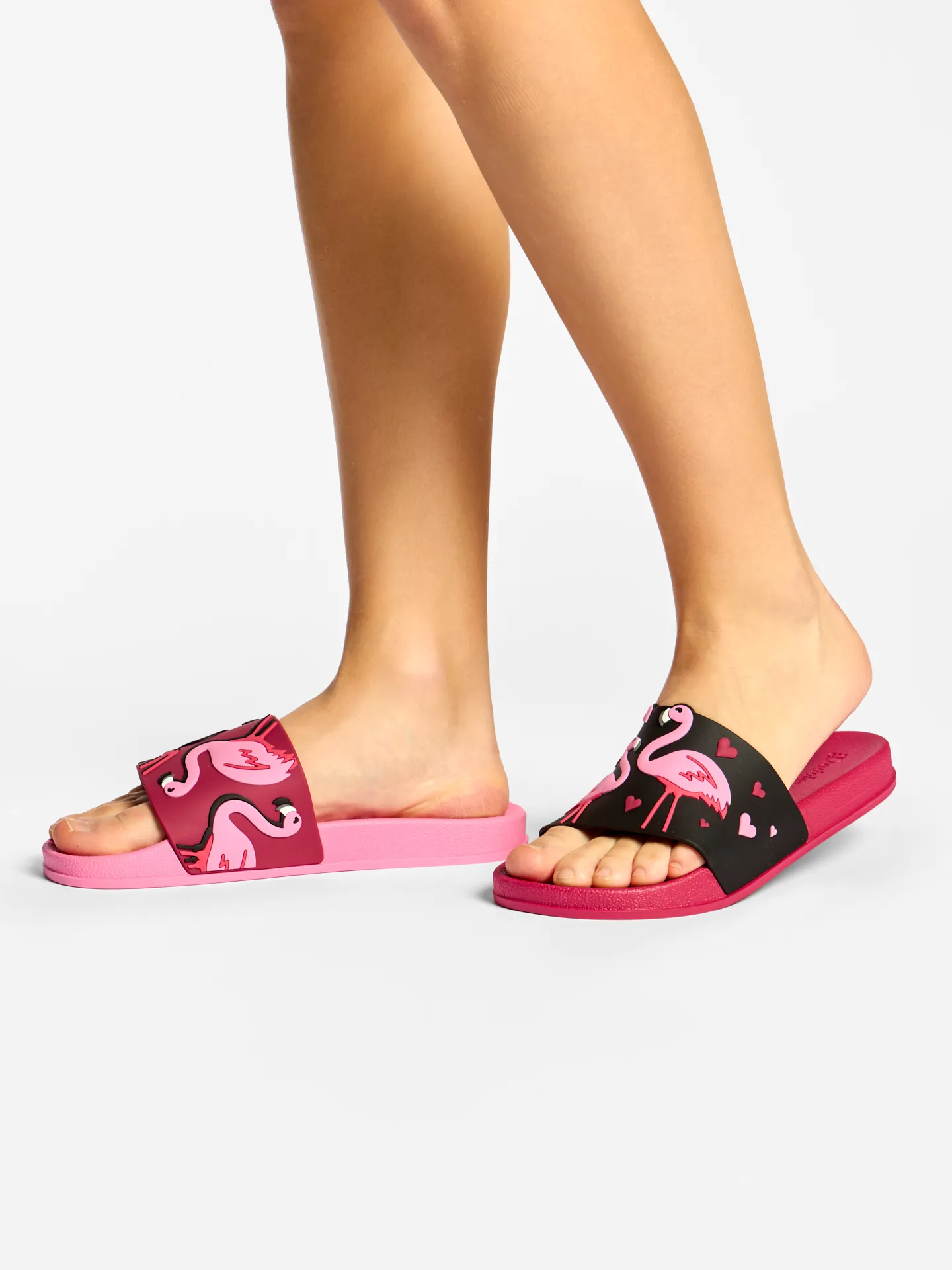 Chanclas alegres Flamencos y corazones - Image 3