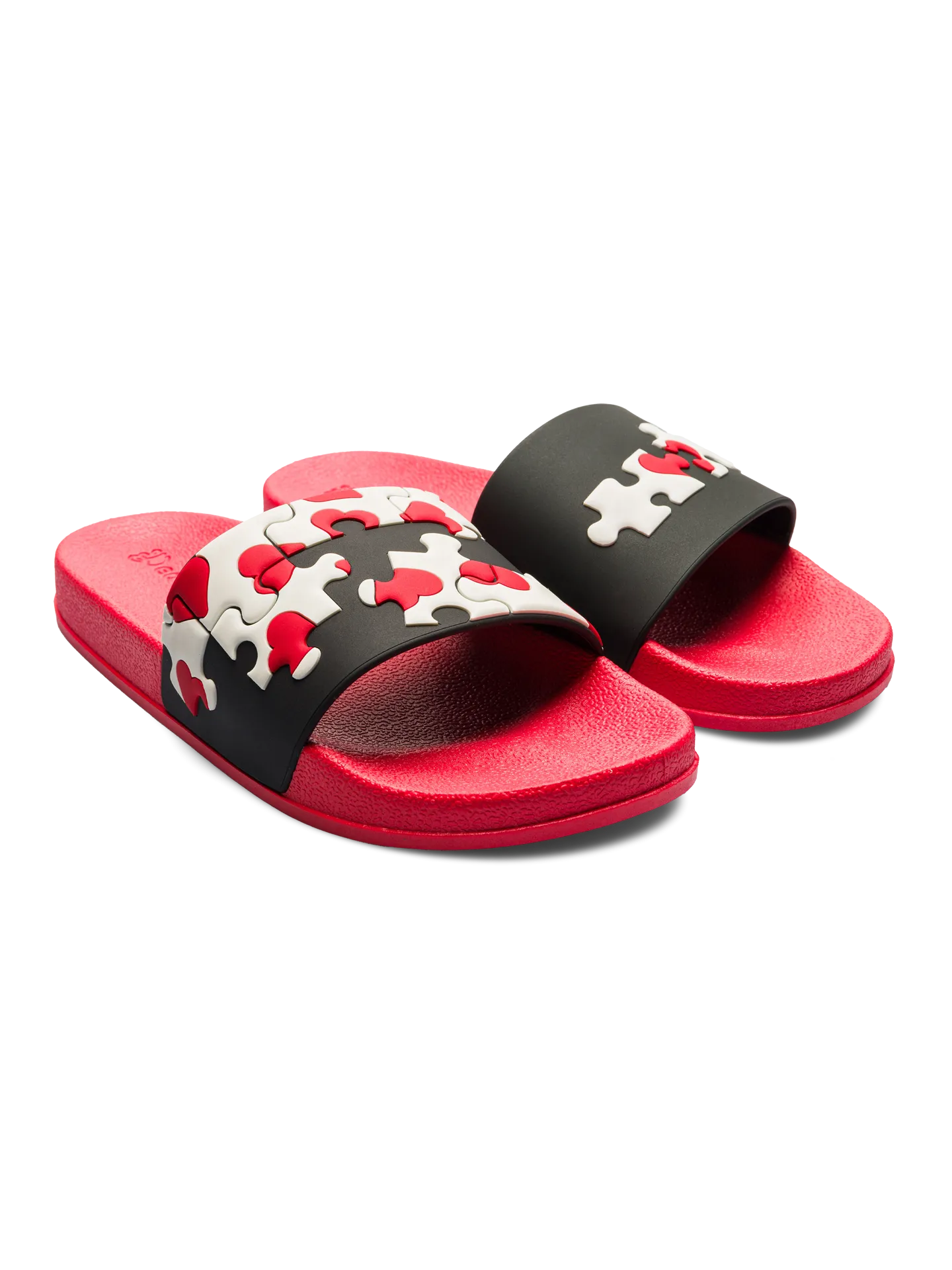 Chanclas alegres Rompecabezas de corazones - Image 2