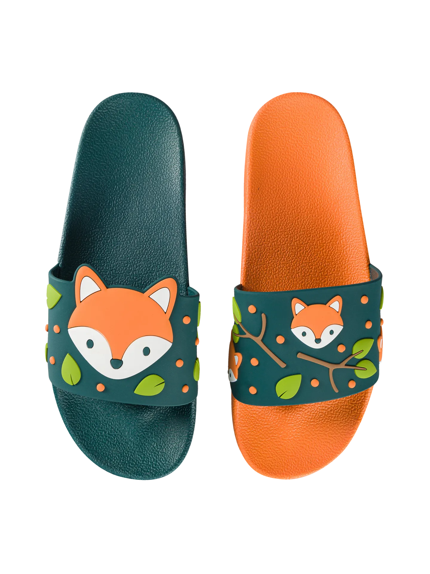 Chanclas alegres Zorro pequeño