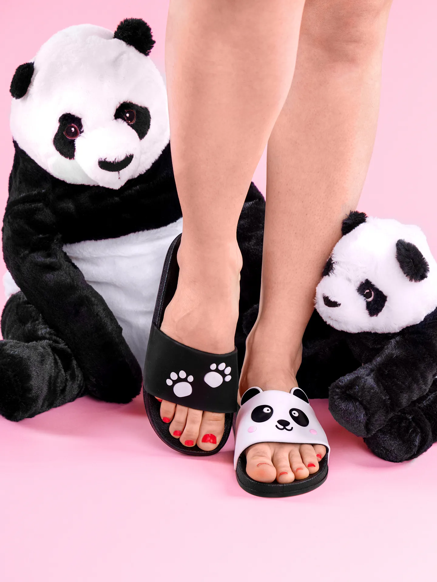 Chanclas alegres Pata de panda - Image 2