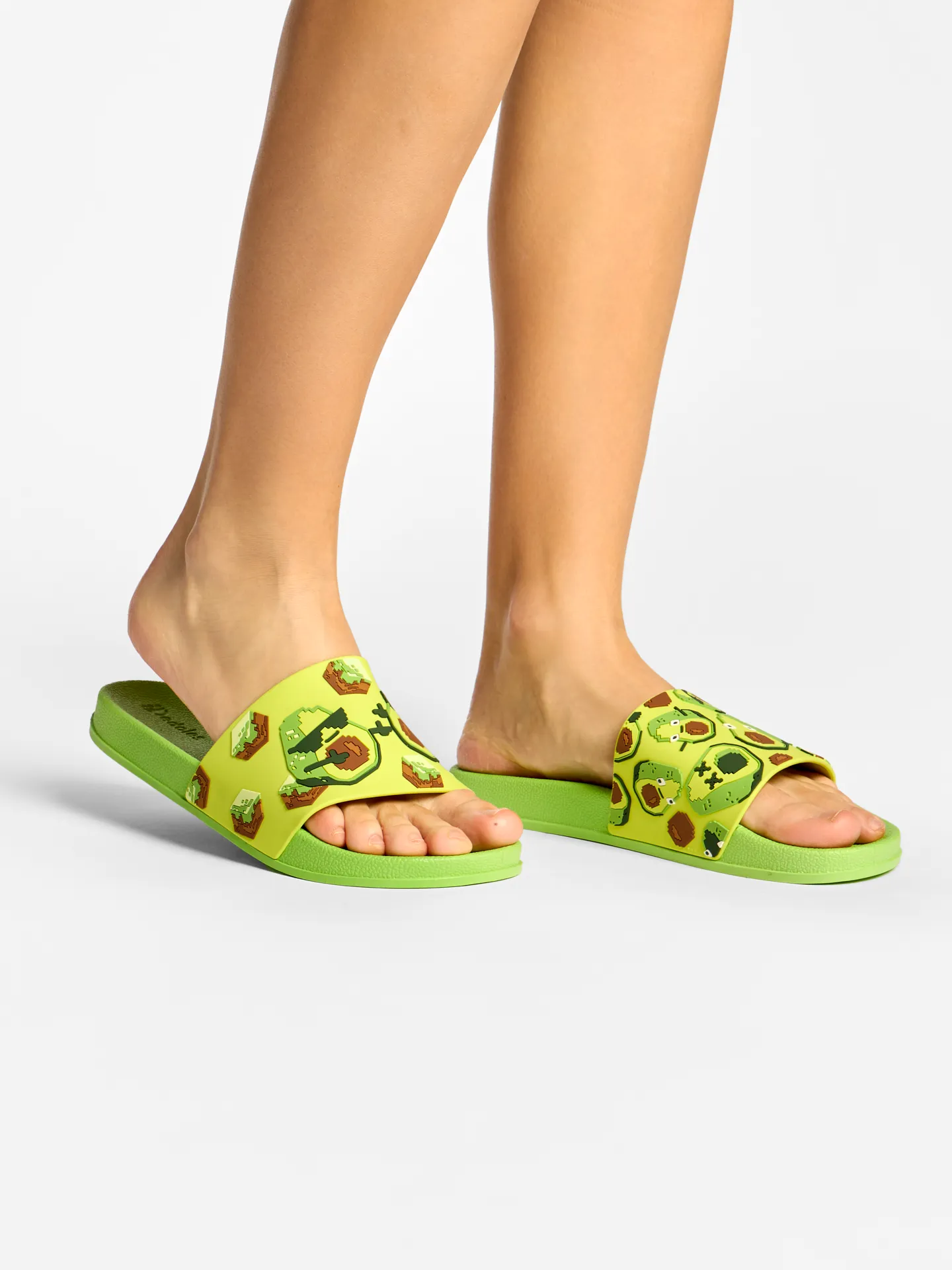 Chanclas alegres Aguacate pixelado - Image 3