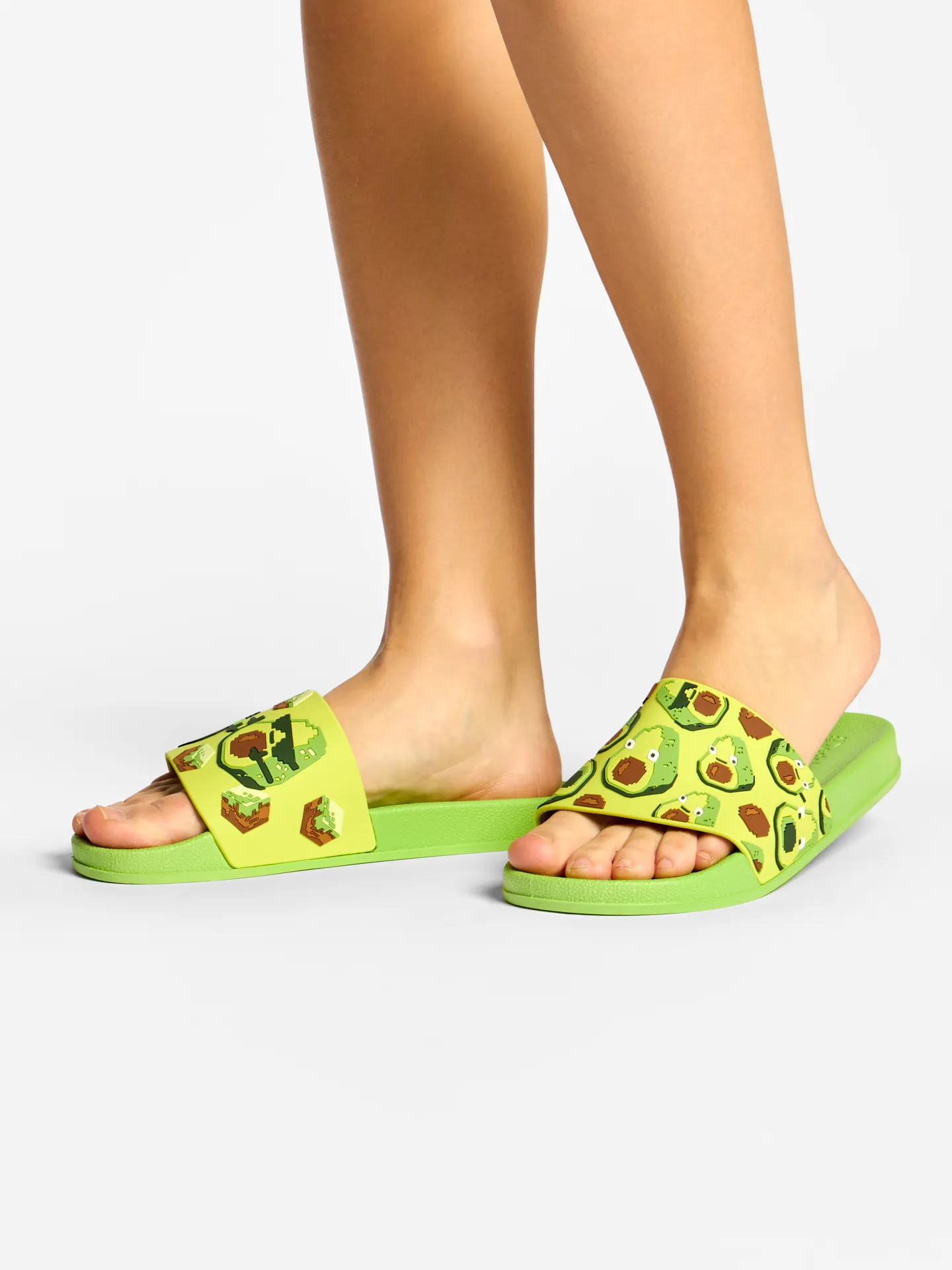 Chanclas alegres Aguacate pixelado - Image 4