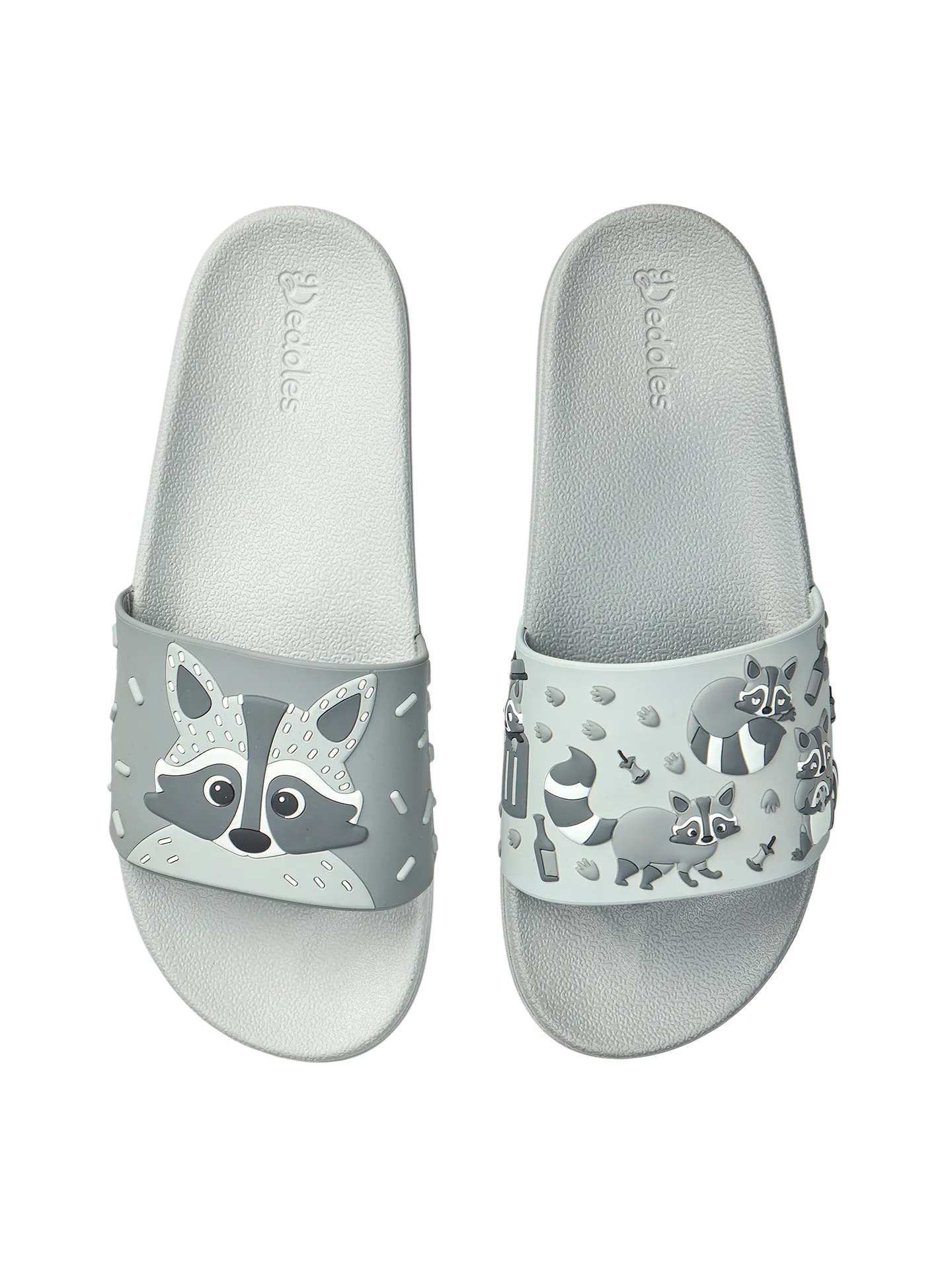 Chanclas alegres Mapache