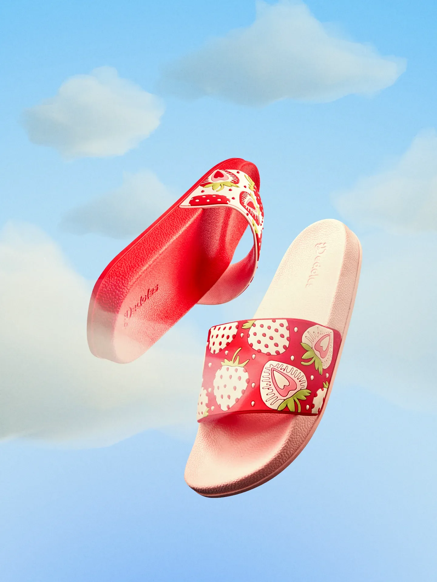 Chanclas alegres Fresas dulces - Image 7