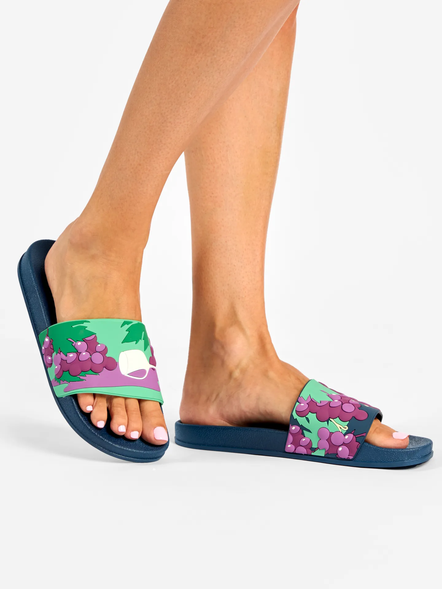 Chanclas alegres Vino y uvas - Image 5
