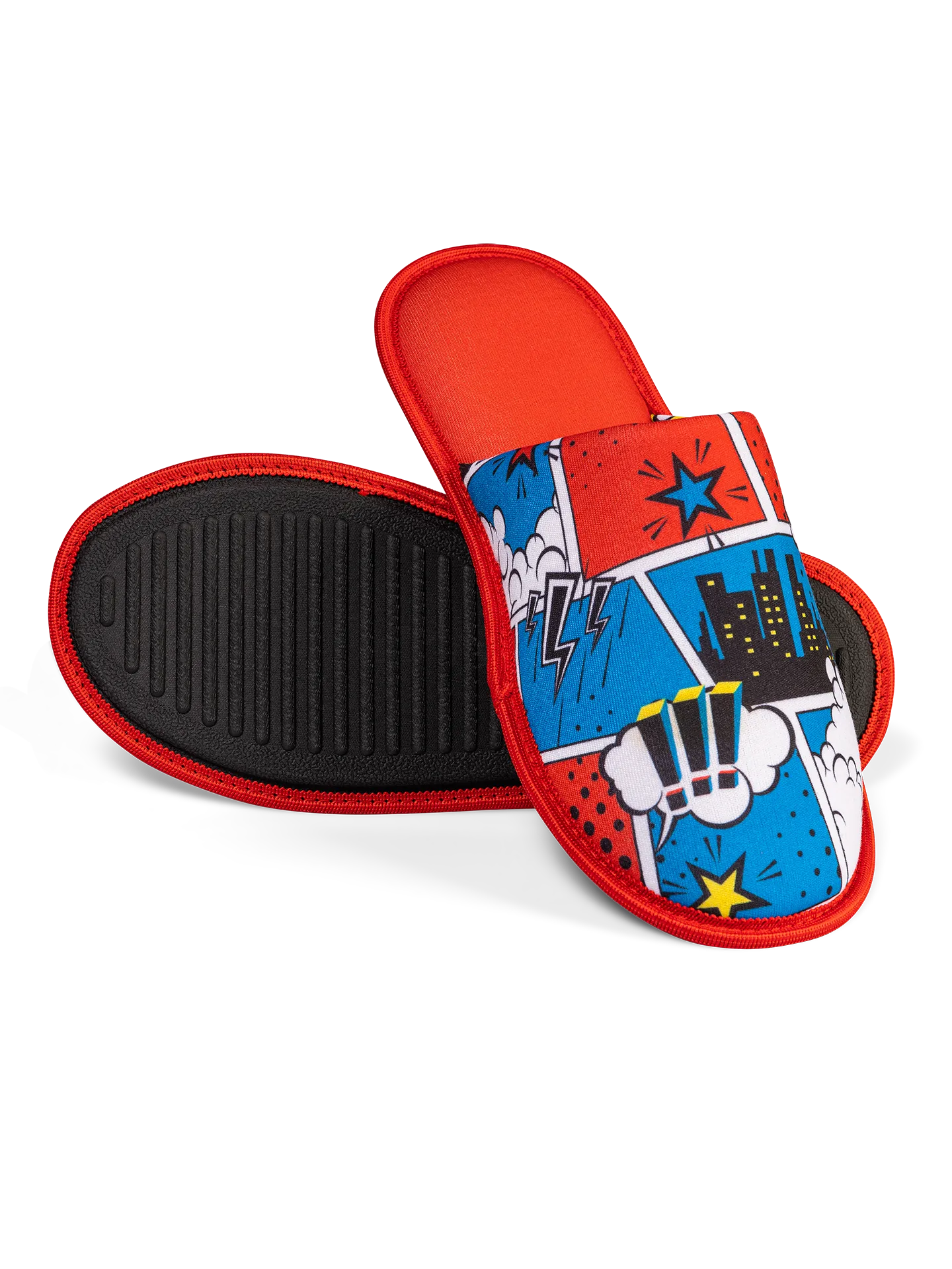 Pantuflas alegres Cómicos de colores - Image 3